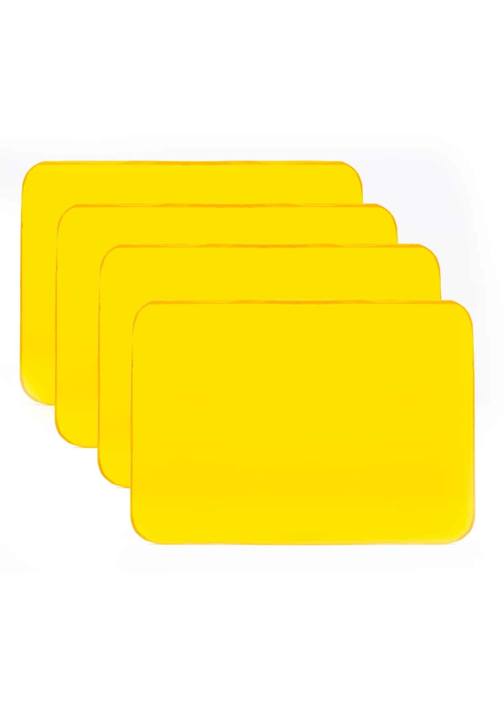 Sector Seven Sector Seven Acrylic Amber Lens 4-Pack for Spectrum Mirrors