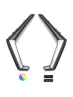 5150 Whips 5150 187 Style RZR Fangs with Control Harness