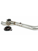 Trinity Racing Trinity Side Piece Header Pipe with Electronic Cutout for RZR Pro XP/Turbo R