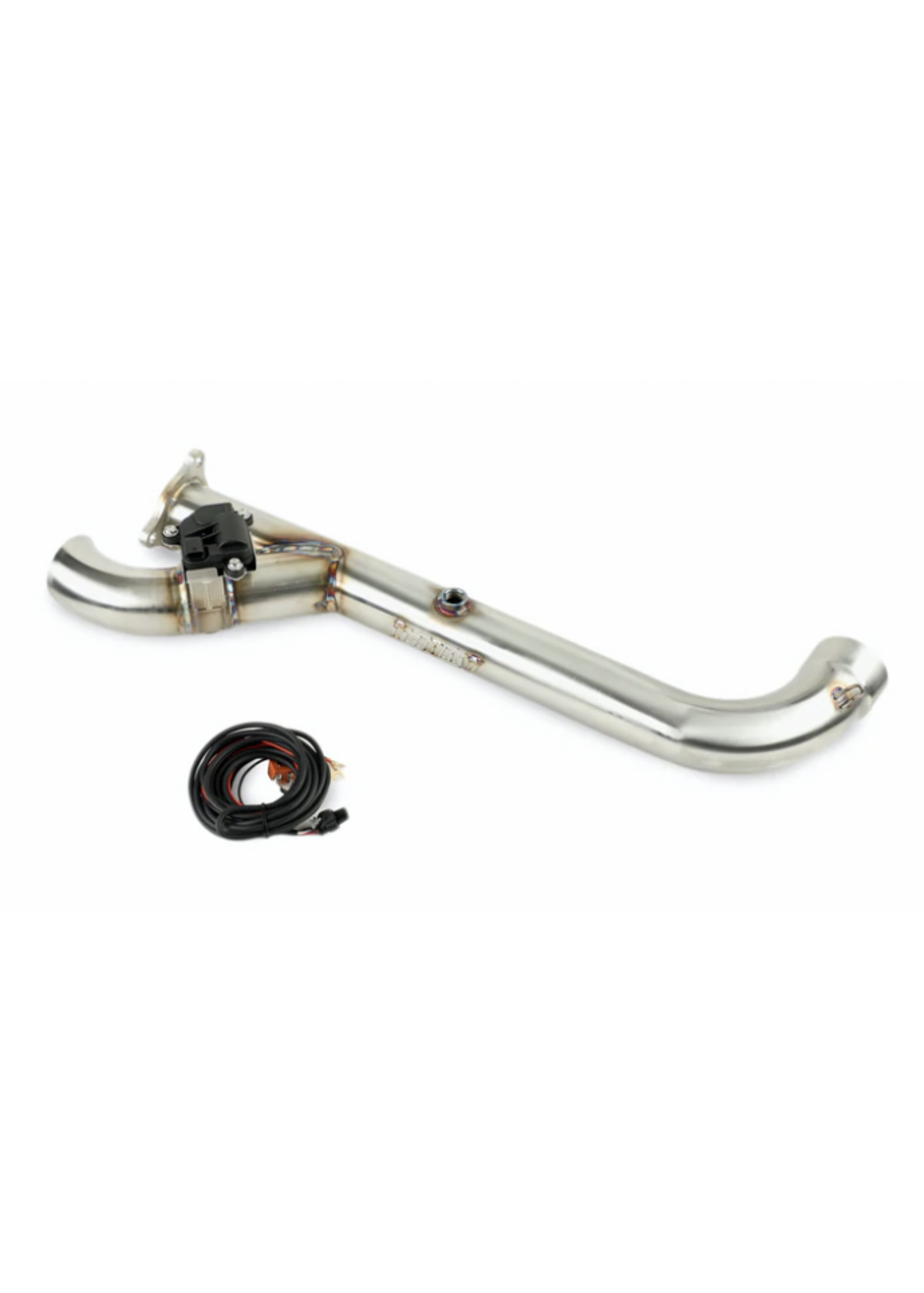 Trinity Racing Trinity Racing Side Piece Header Pipe with Electronic Cutout for RZR XP Turbo
