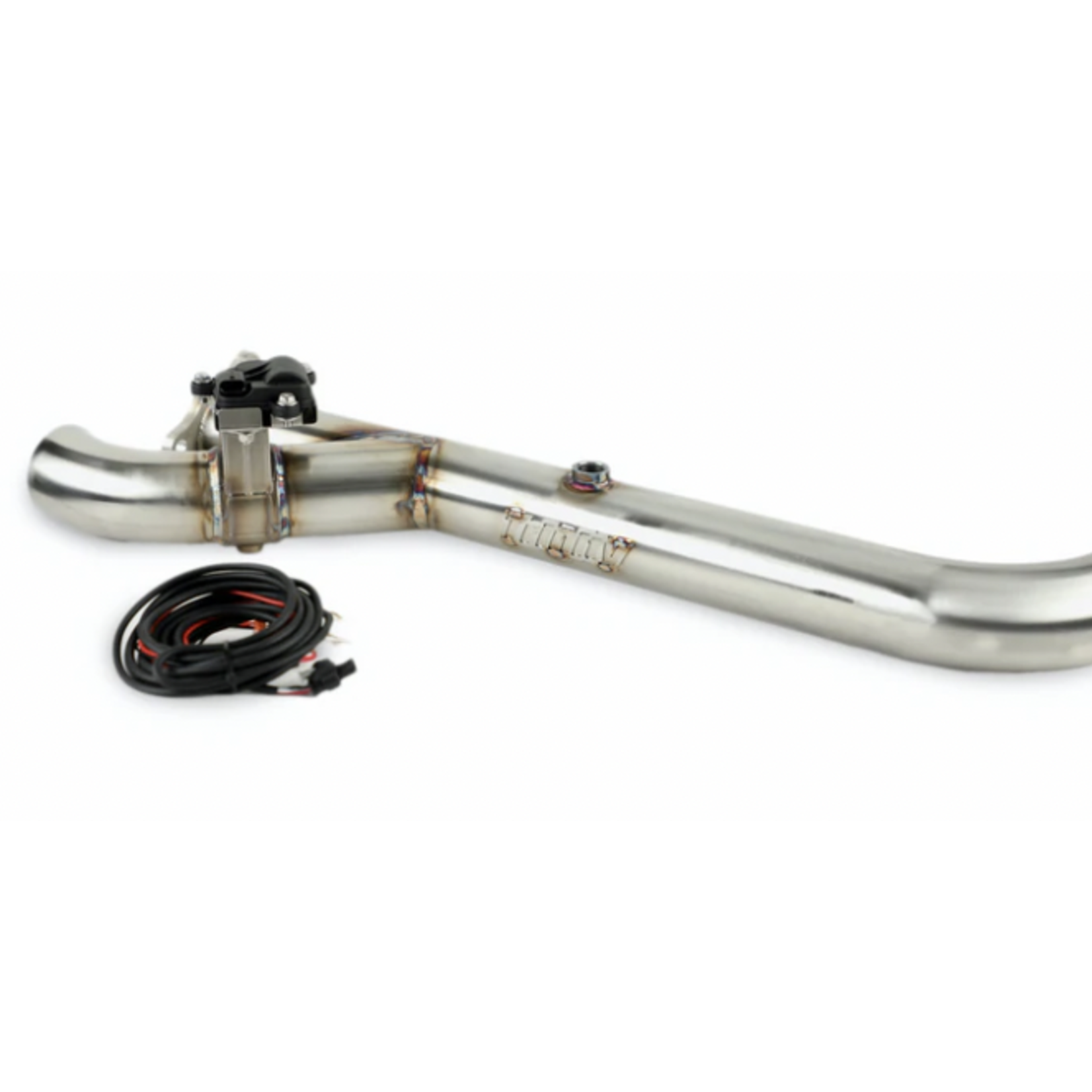 Trinity Racing Trinity Racing Side Piece Header Pipe with Electronic Cutout for RZR XP Turbo