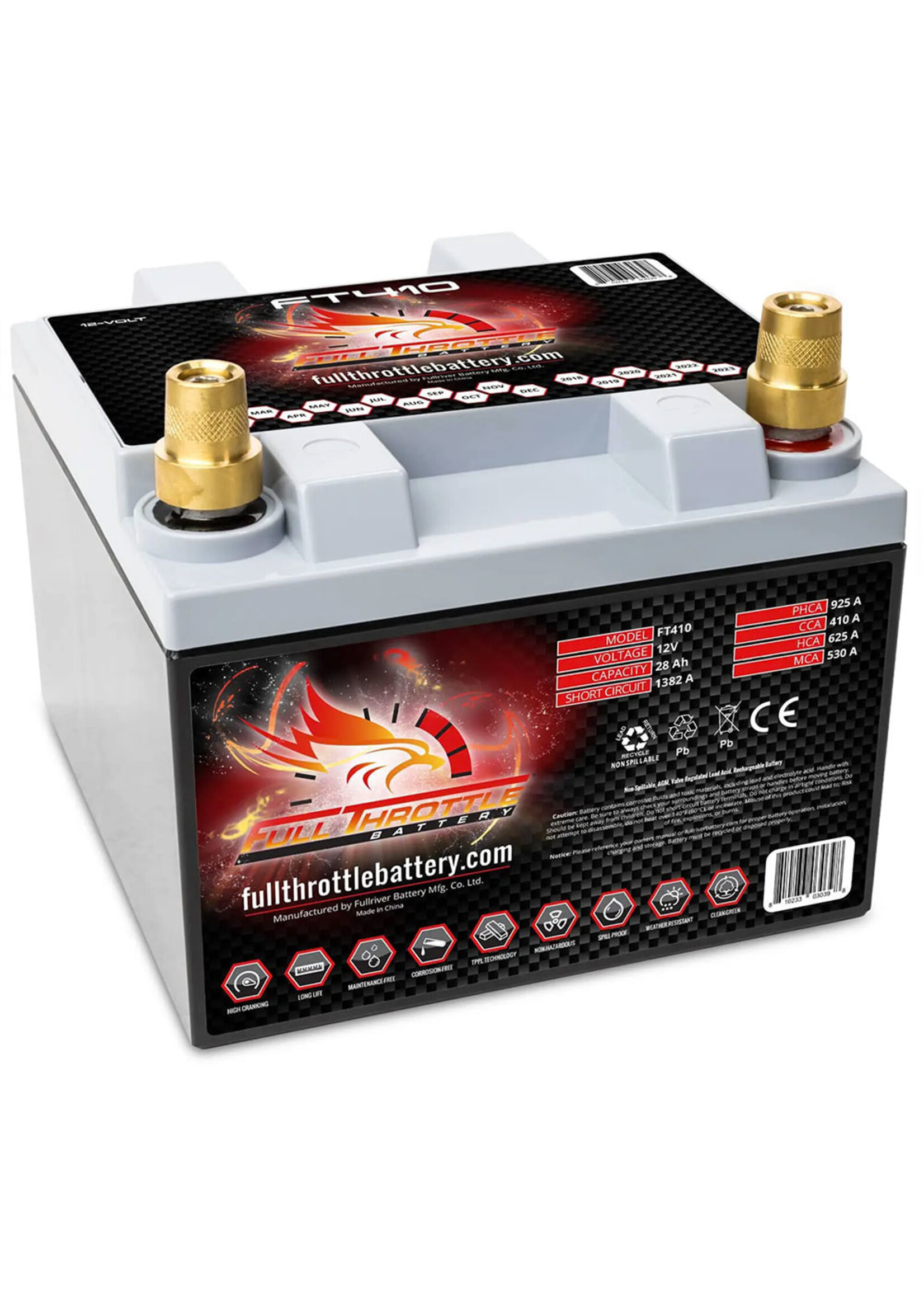 Full Throttle Battery Full Throttle AGM Batteries