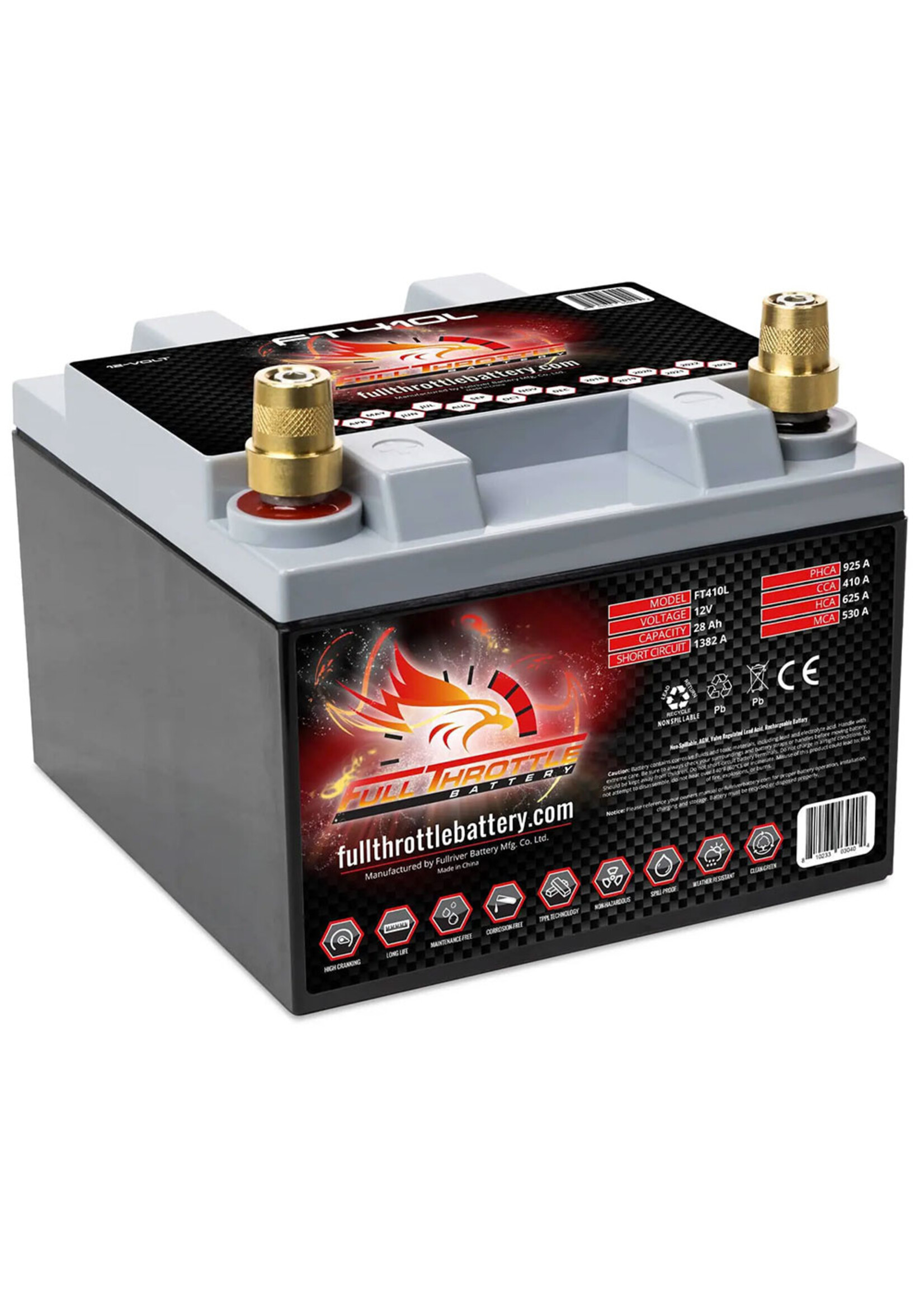 Full Throttle Battery Full Throttle AGM Batteries