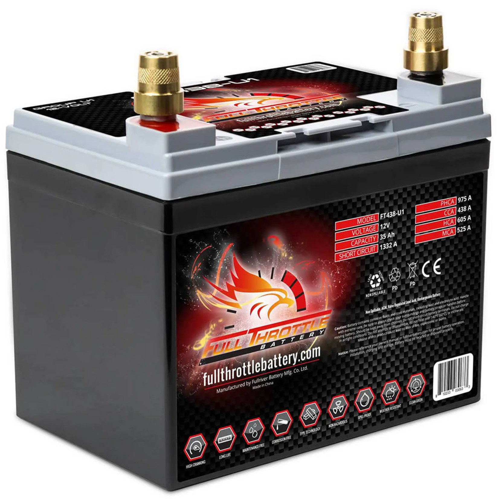 Full Throttle Battery Full Throttle AGM Batteries