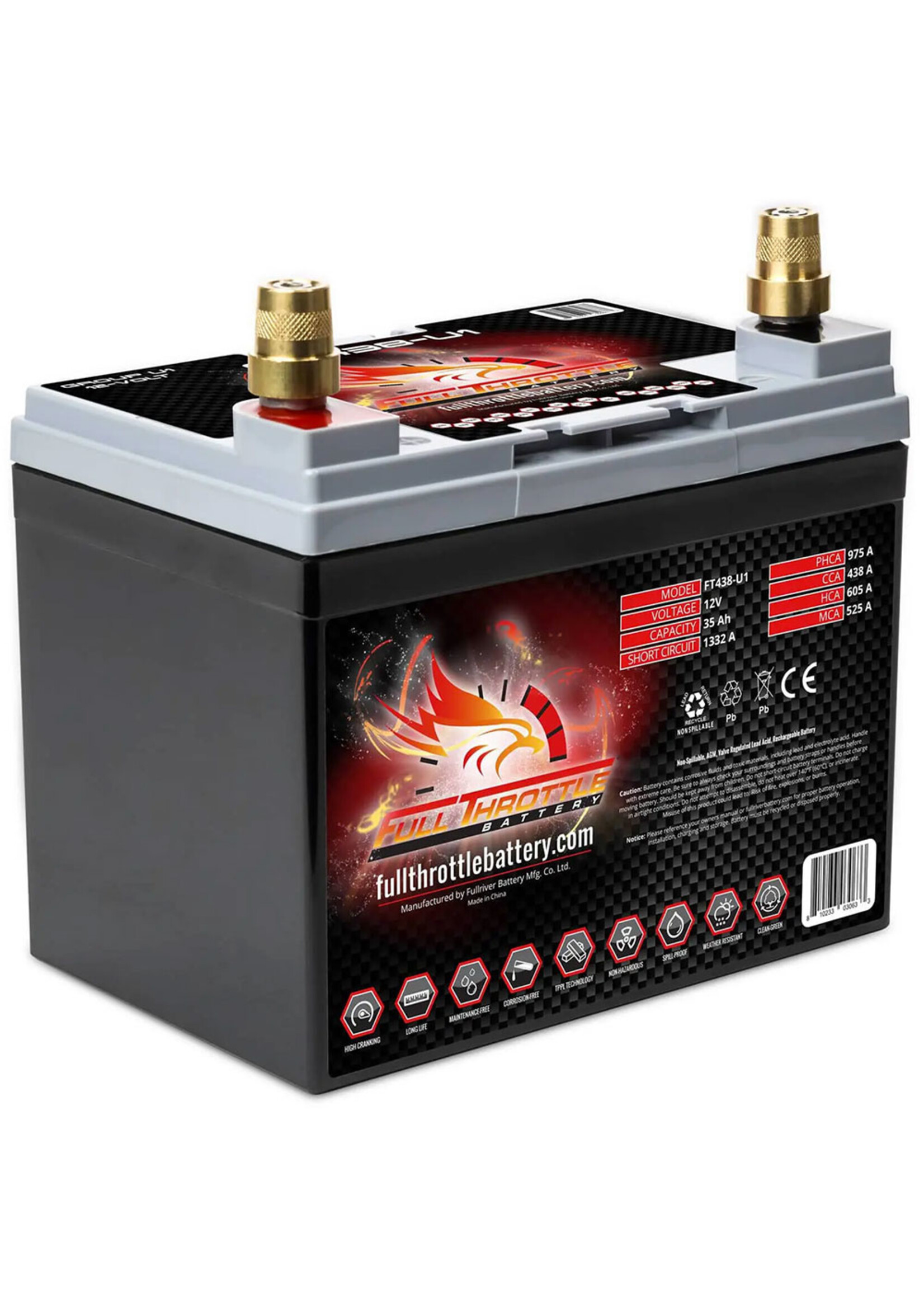 Full Throttle Battery Full Throttle AGM Batteries