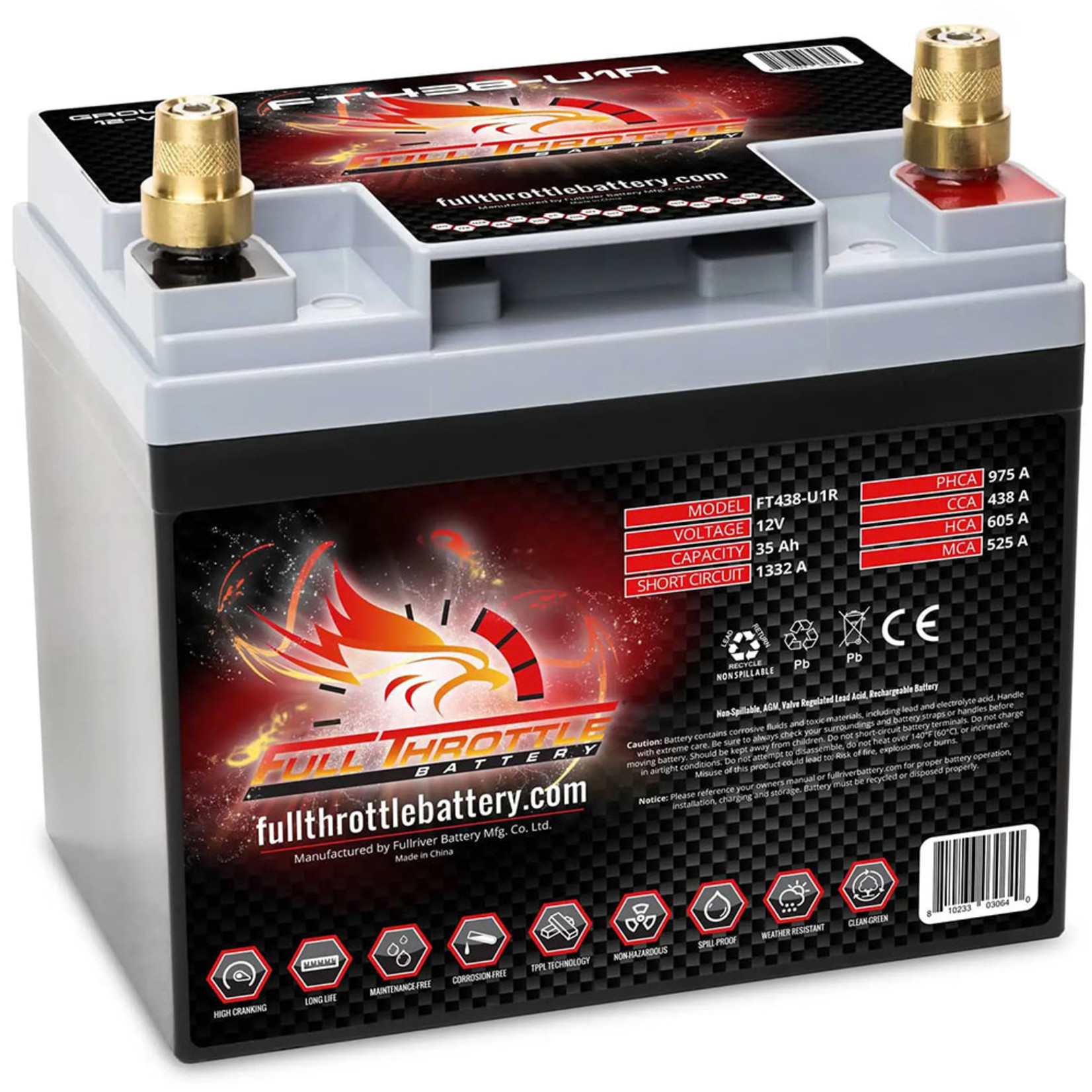 Full Throttle Battery Full Throttle AGM Batteries