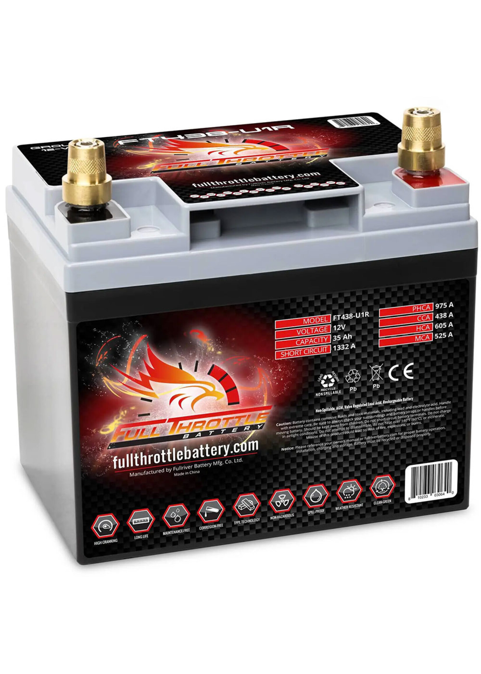 Full Throttle Battery Full Throttle AGM Batteries