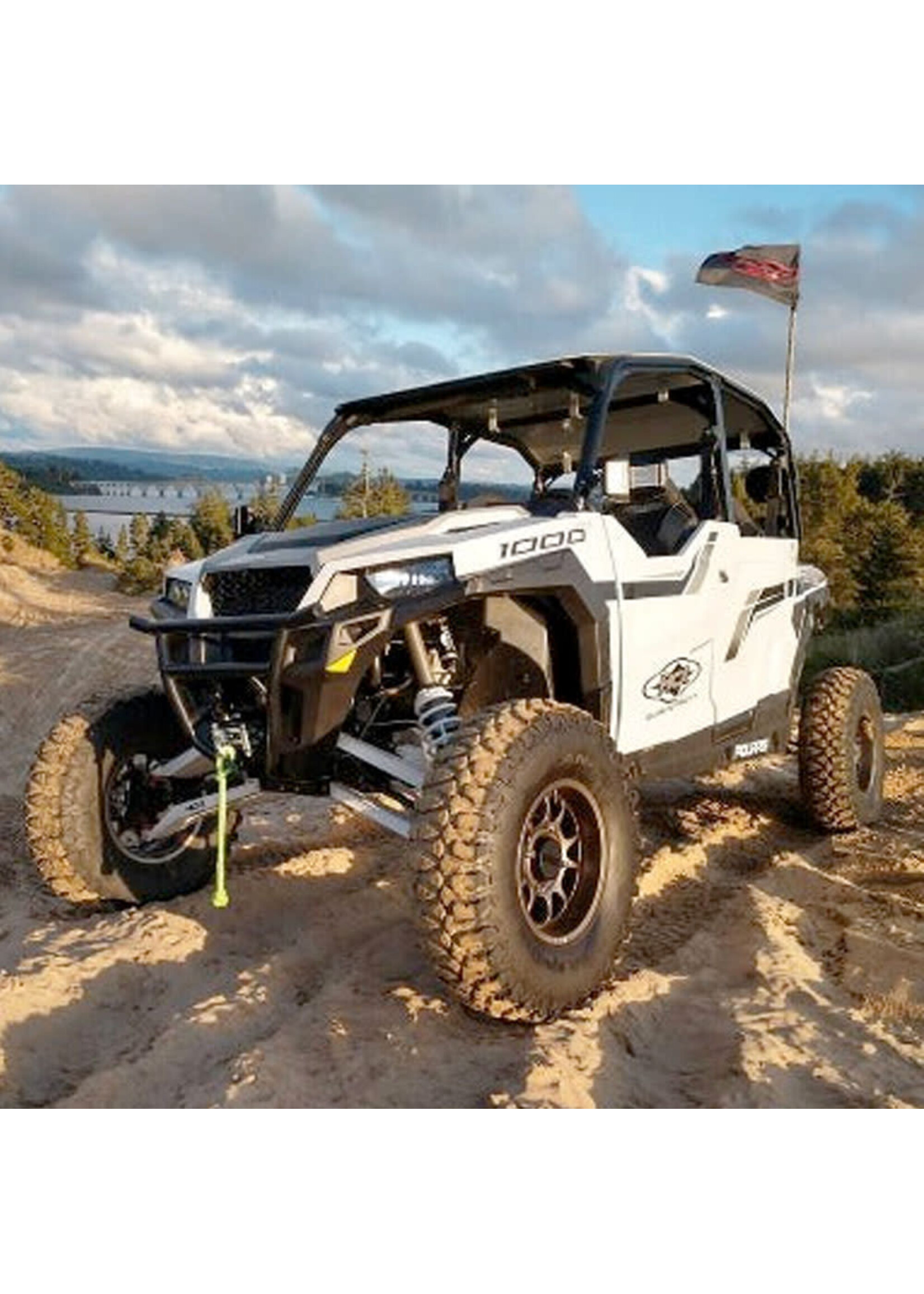 HCR Racing HCR Long Travel Suspension Kit for Polaris General with Stock Fox Shocks