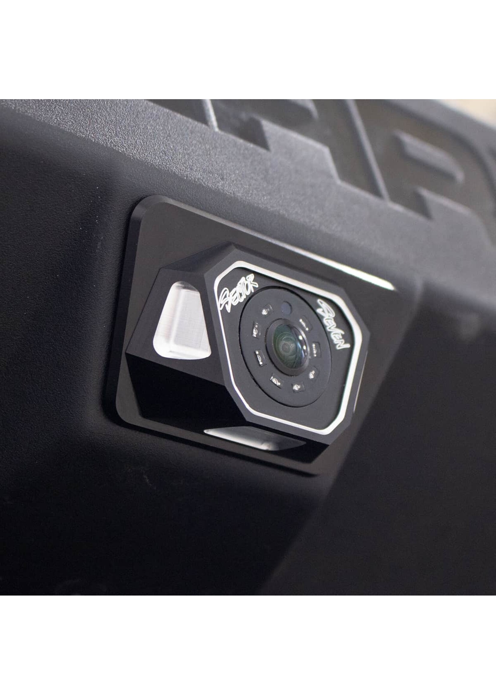 Sector Seven Sector Seven Billet Rear Camera Mount for Polaris RZR Pro R Black/Machined