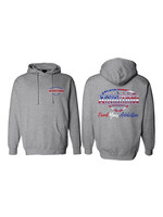 Addiction Powersports NW  FLAG Inspired Pull Over Hoodie