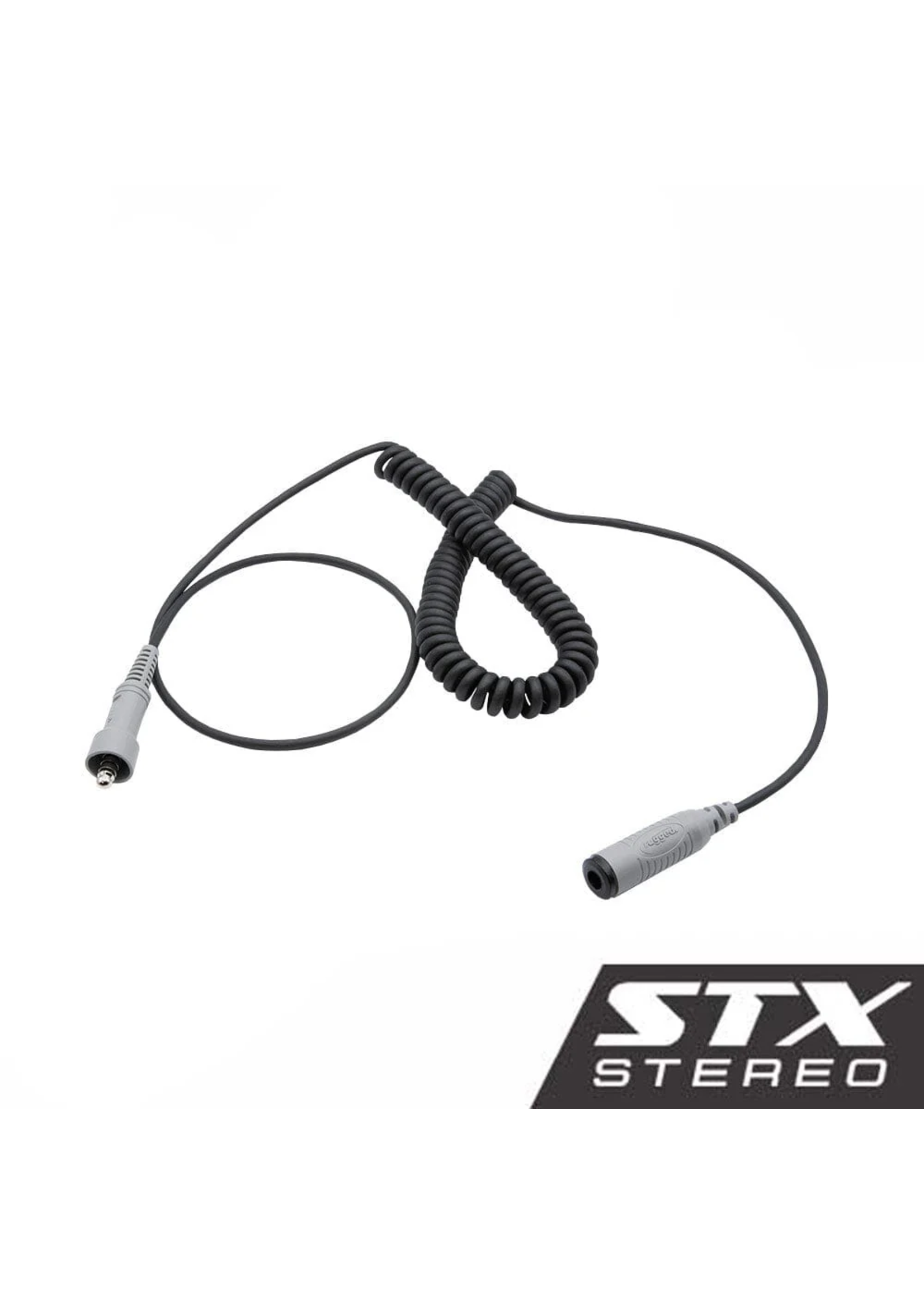 Rugged Radios Rugged Radios STX STEREO Headset or Helmet Extension Coil Cable