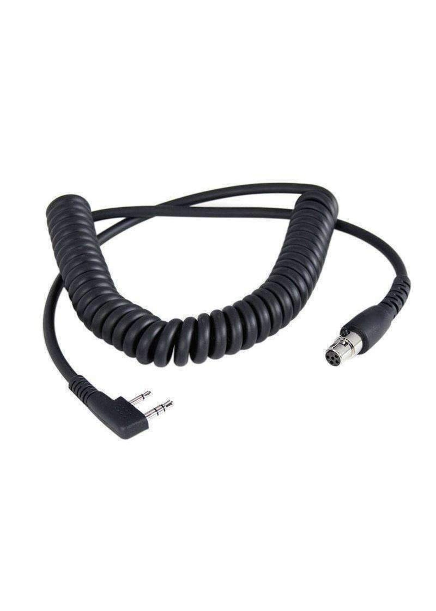 Rugged Radios Rugged Radios Headset Coil Cord for Rugged and Kenwood Handheld Radios