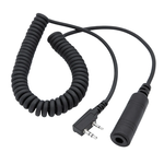 Rugged Radios Rugged Radios OFFROAD Headset / Helmet Coil Cord Cable for Rugged Radios and Kenwood Radios
