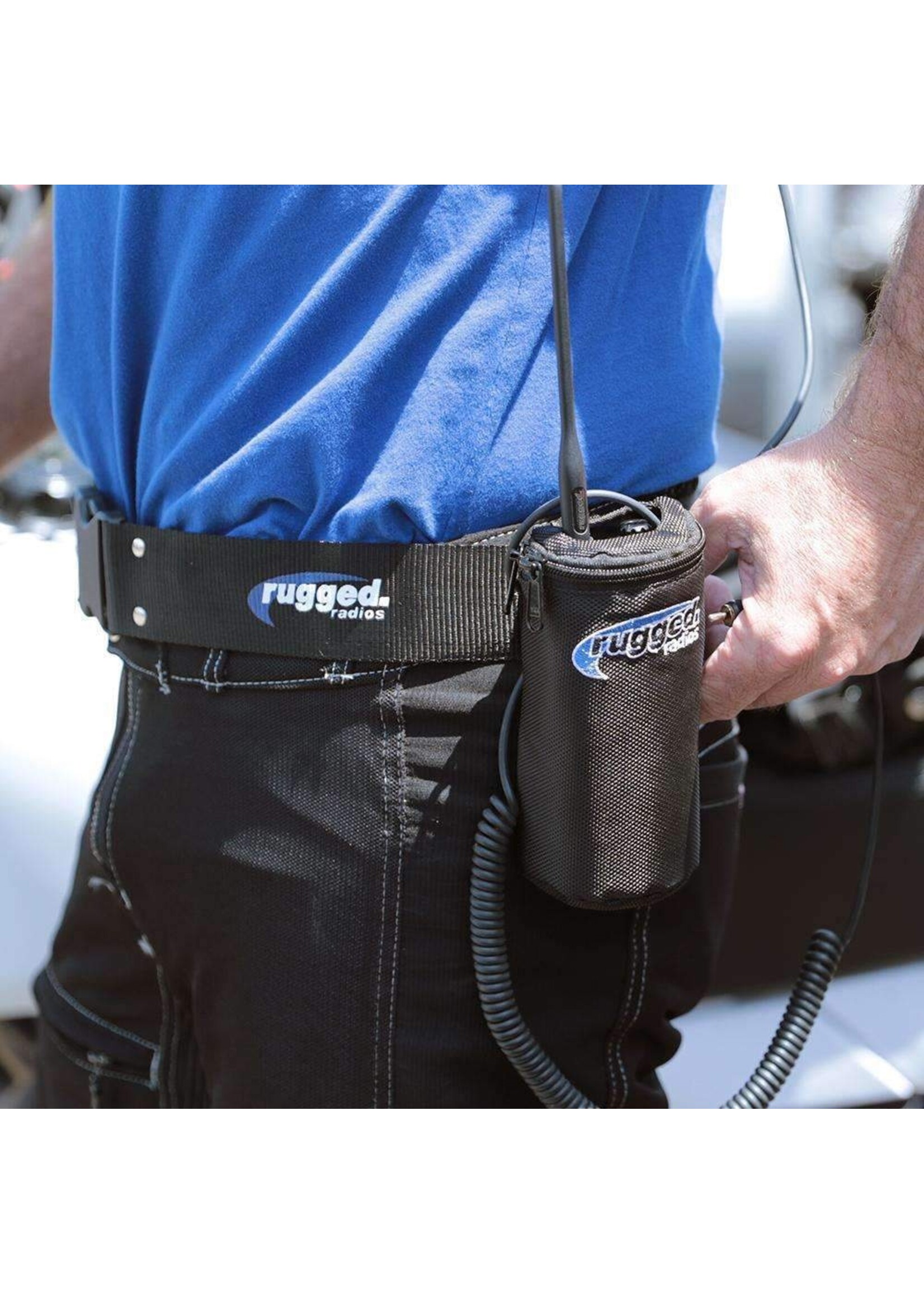 Rugged Radios Rugged Radios Communications Belt / Bag Combo for Moto & Circle Track Racing