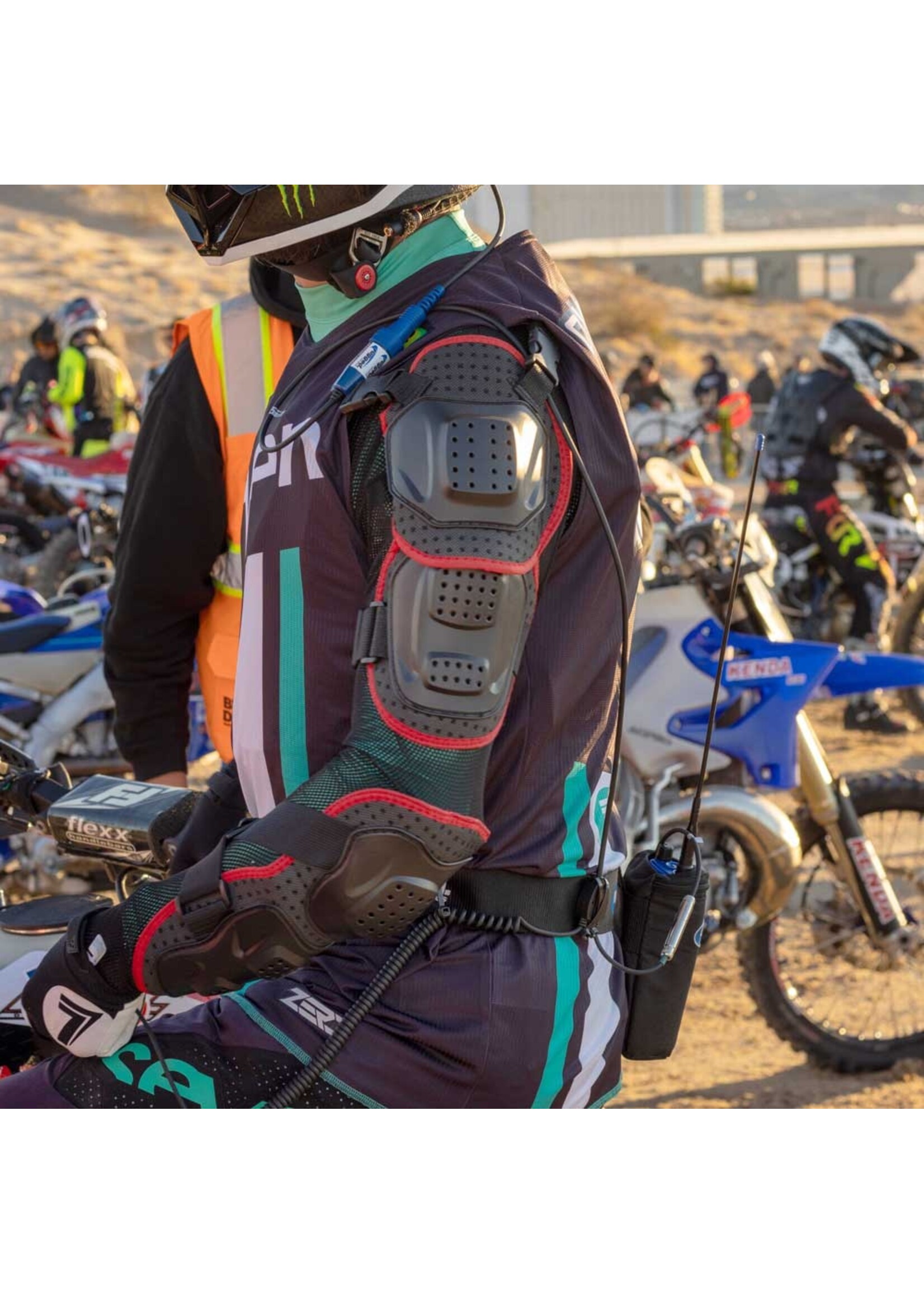 Rugged Radios Rugged Radios Communications Belt / Bag Combo for Moto & Circle Track Racing