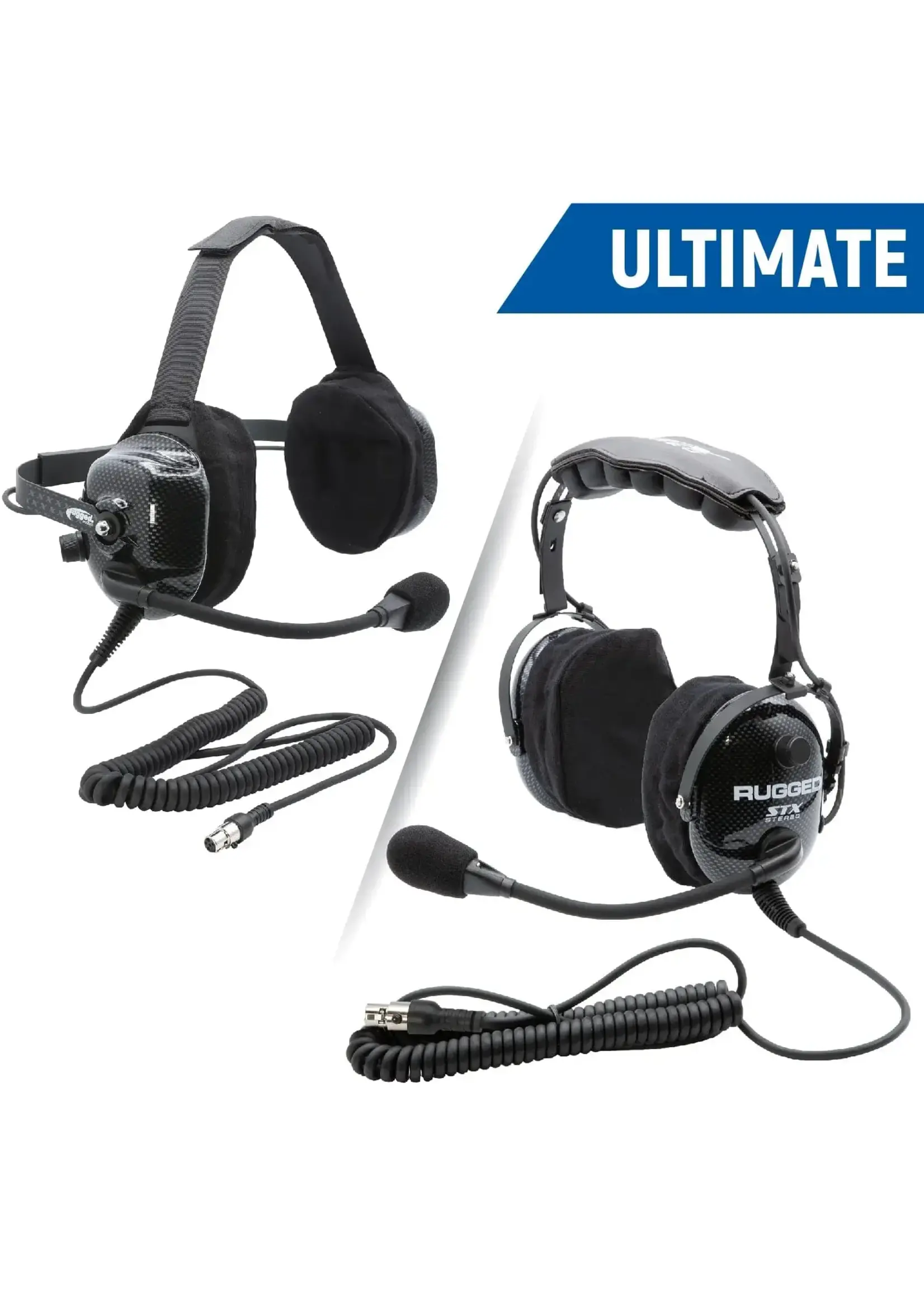 Rugged Radios Rugged Radios ULTIMATE HEADSET for STEREO and OFFROAD Intercoms
