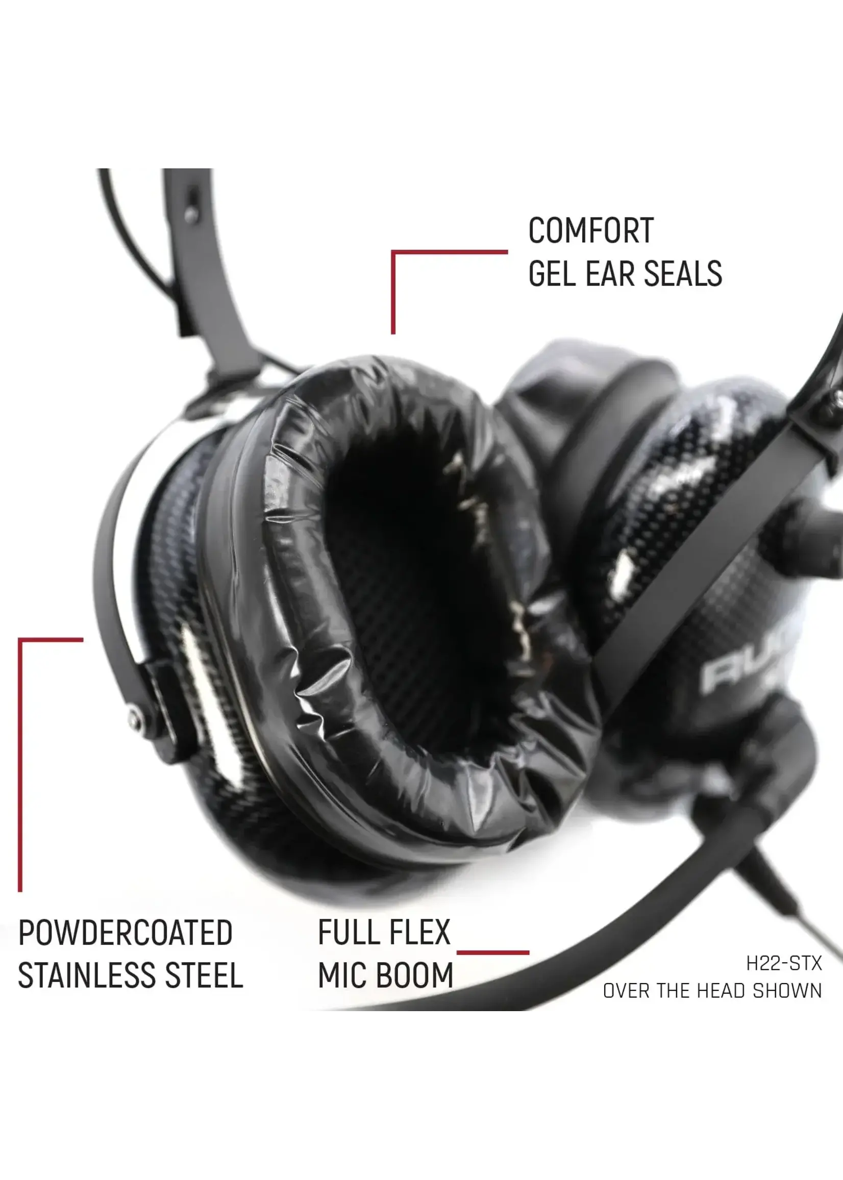 Rugged Radios Rugged Radios ULTIMATE HEADSET for STEREO and OFFROAD Intercoms