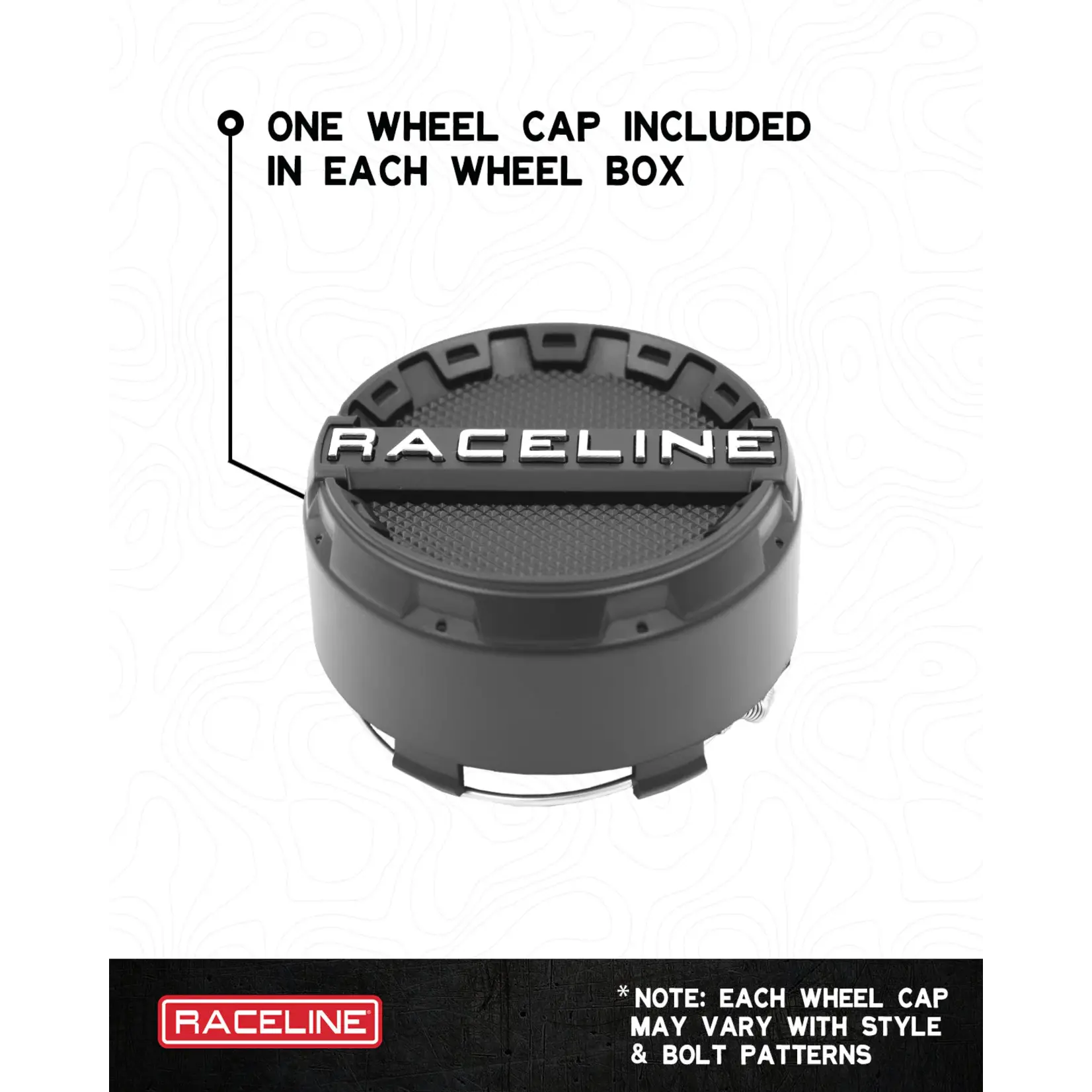 Raceline SQUAD BDLK WHEEL 15X7 4x137 10MM Offset  BLK/GUNMETAL