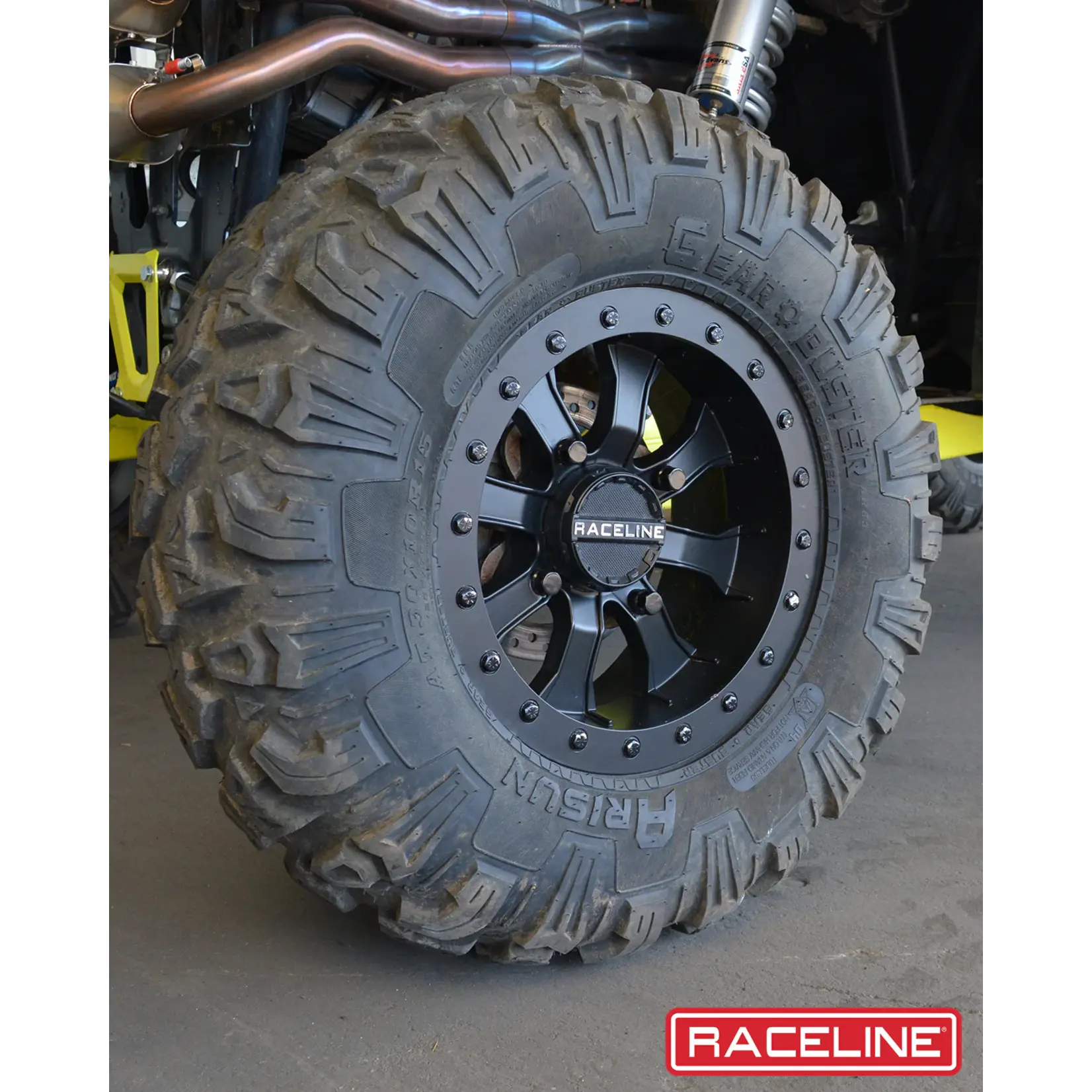 Raceline MAMBA BDLK WHEEL 15X7 4x156