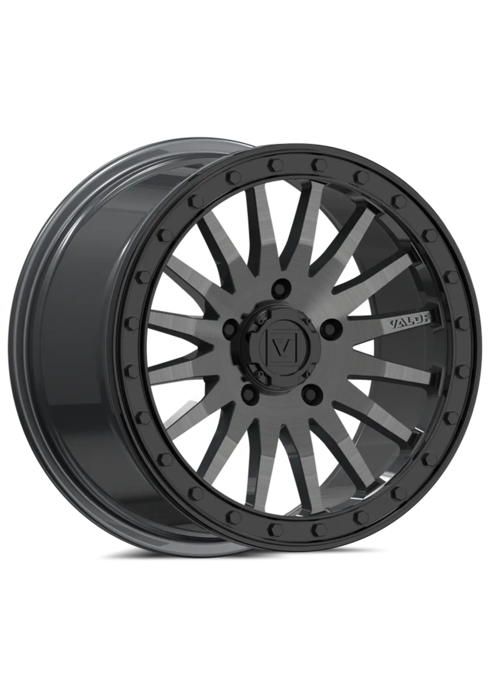 Valor Offroad Valor Offroad V06 Beadlocks15x8 +40 5x114.3 Brushed Gunmetal