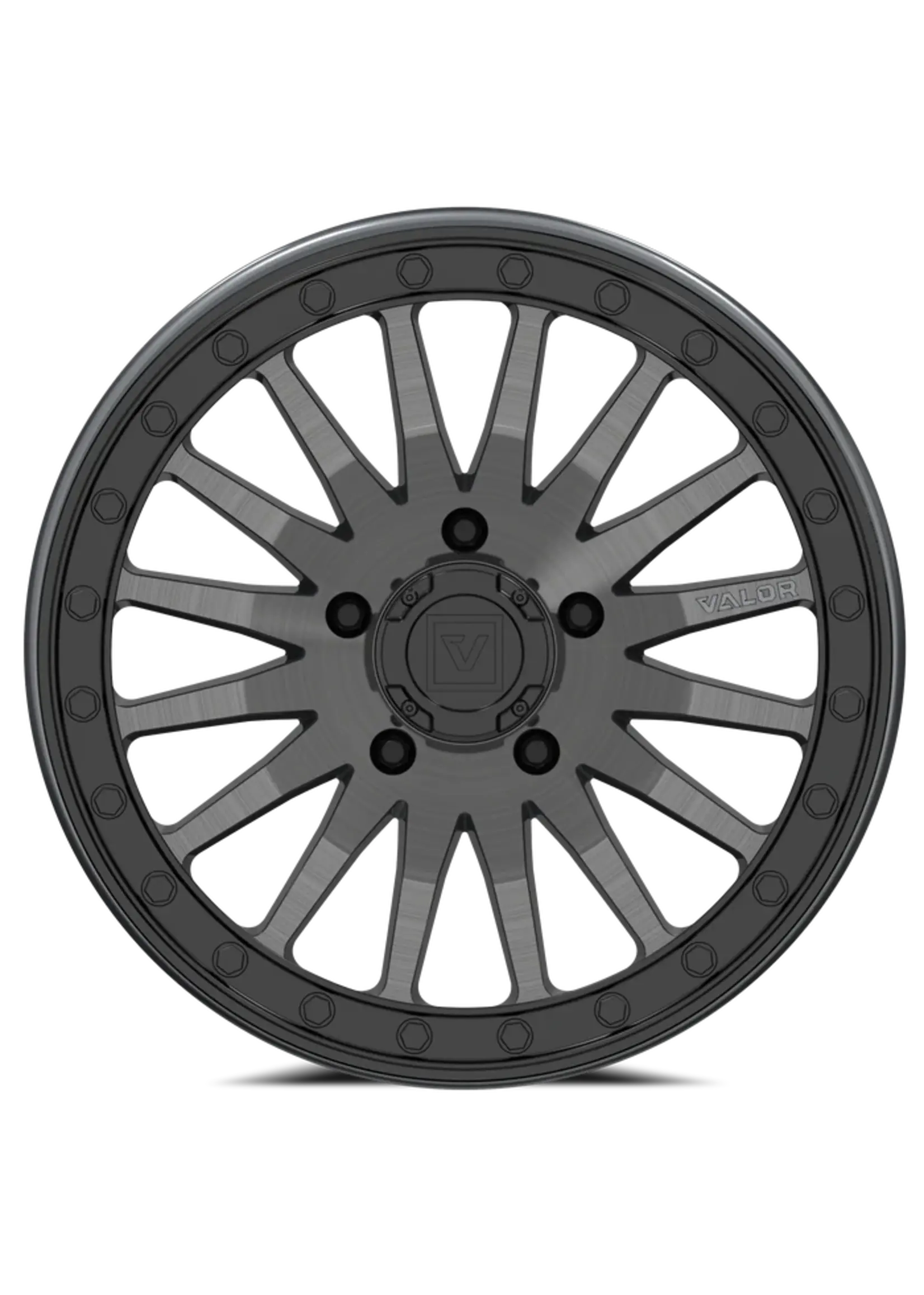 Valor Offroad Valor Offroad V06 Beadlocks15x8 +40 5x114.3 Brushed Gunmetal