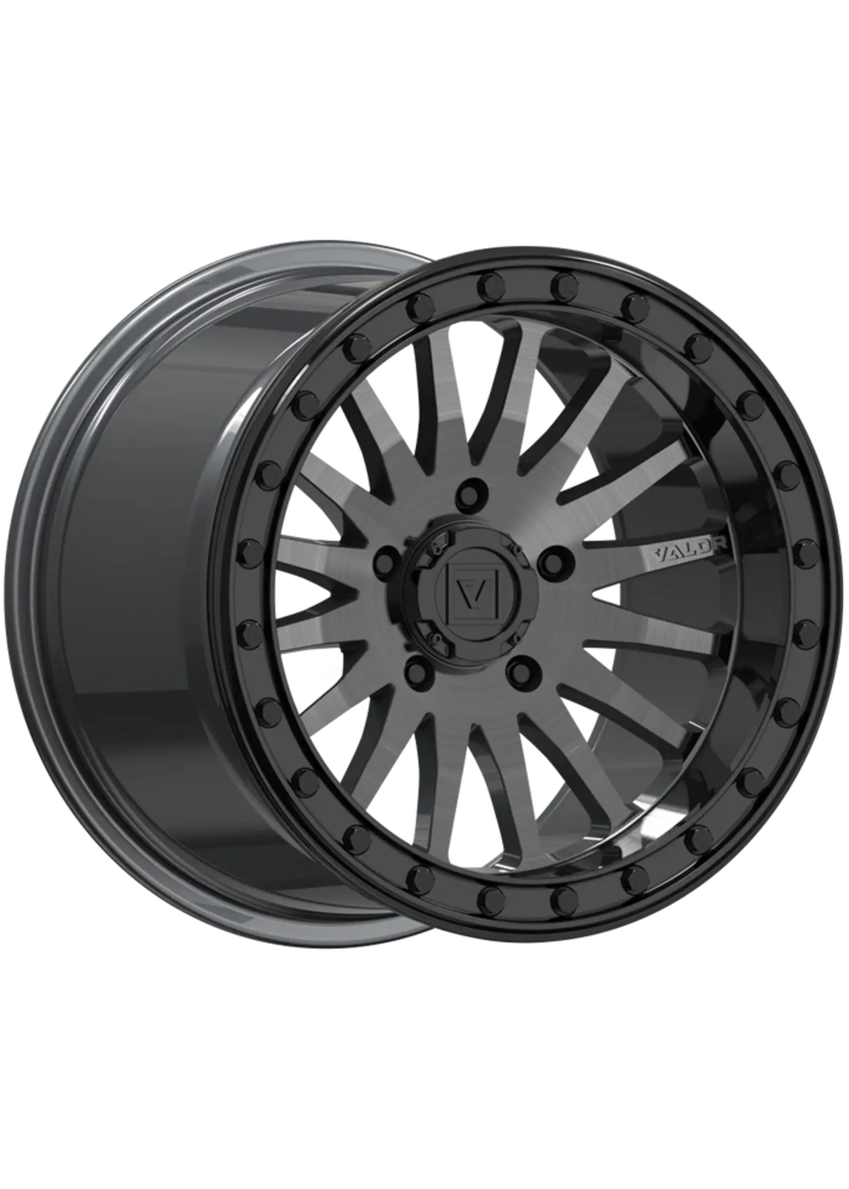 Valor Offroad Valor Offroad V06 Beadlocks15x8 +40 5x114.3 Brushed Gunmetal