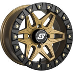 Sedona Tire and Wheel Sedona Split 6 Beadlock Wheel 14X7 4x156 Bronze