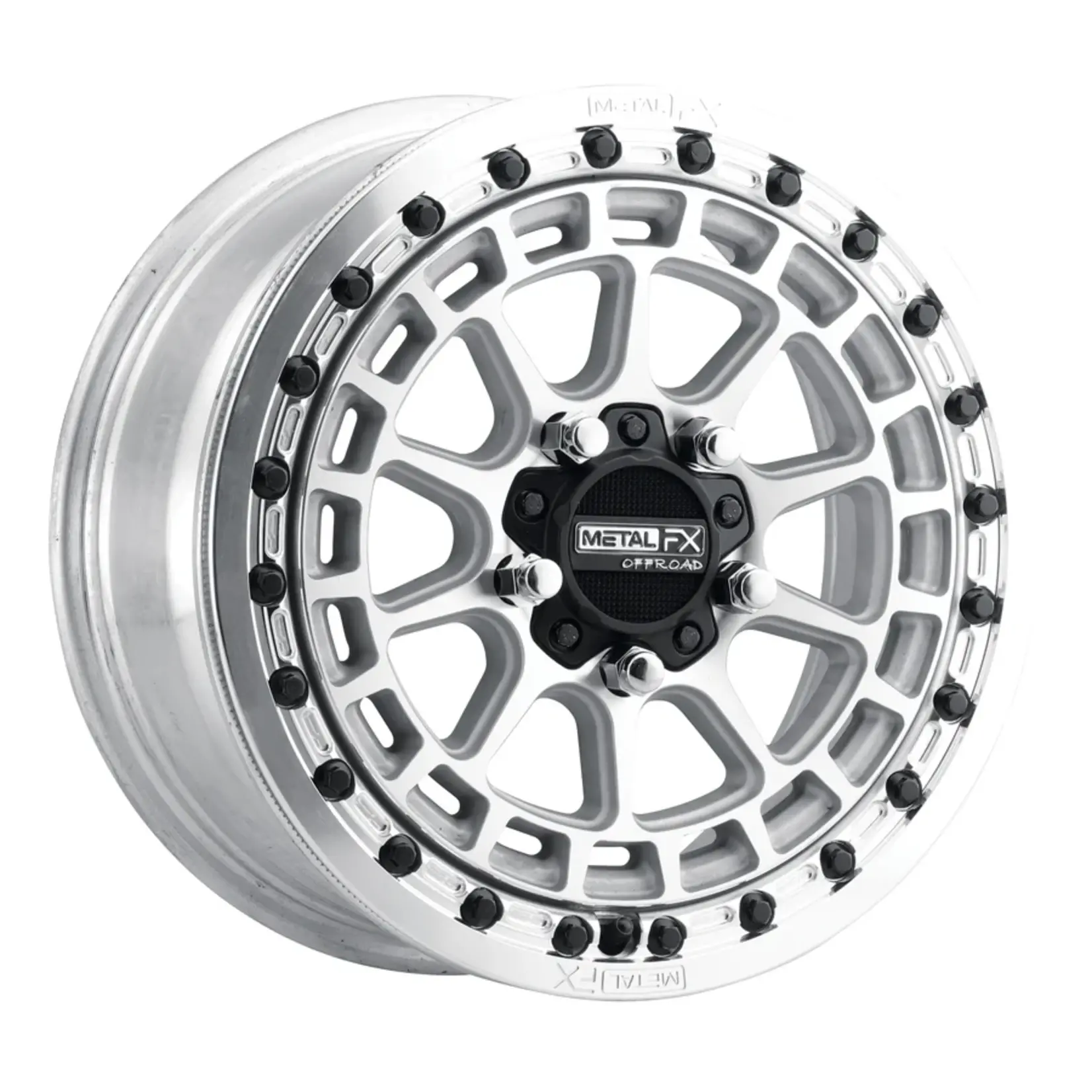 Metal FX Offroad Metal FX Offroad Outlaw R Beadlocks 15x7 5x114.3  RAW