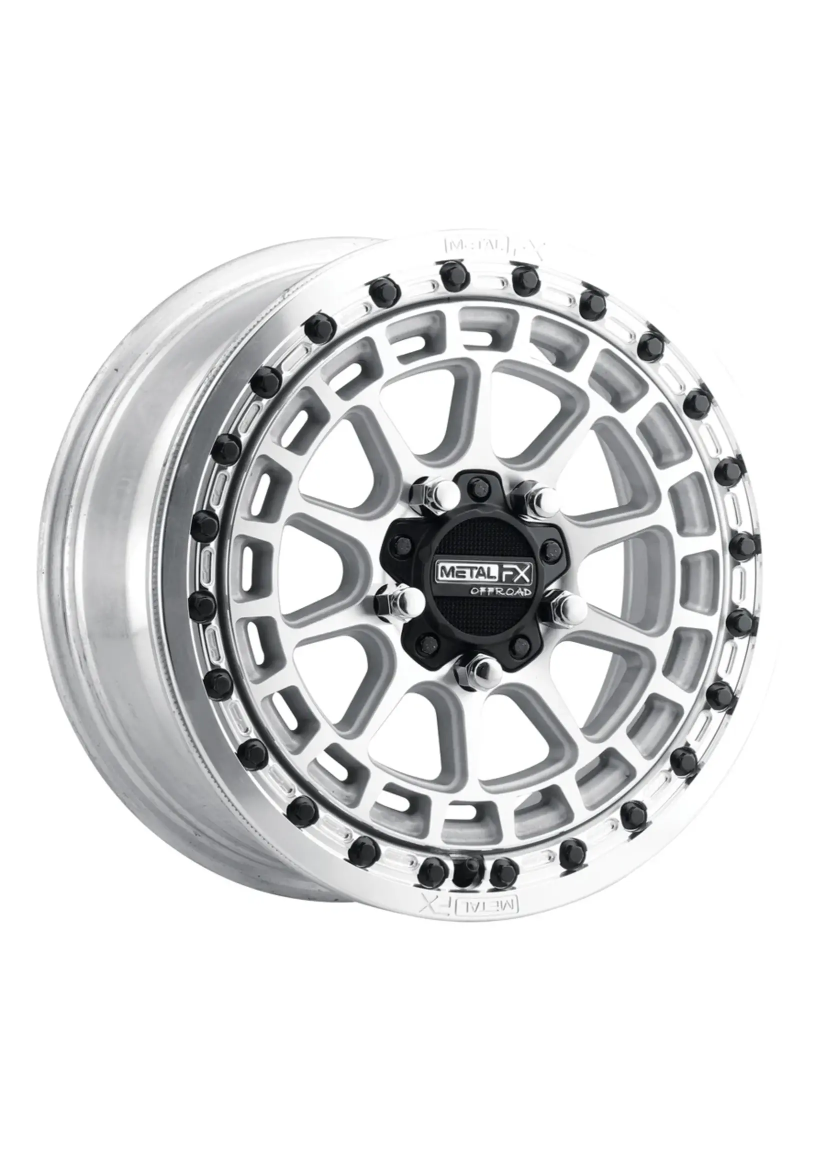 Metal FX Offroad Metal FX Offroad Outlaw R Beadlocks 15x7 5x114.3  RAW