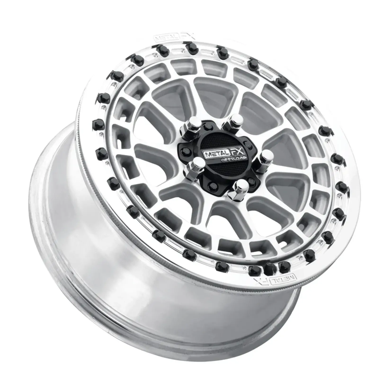 Metal FX Offroad Metal FX Offroad Outlaw R Beadlocks 15x7 5x114.3  RAW