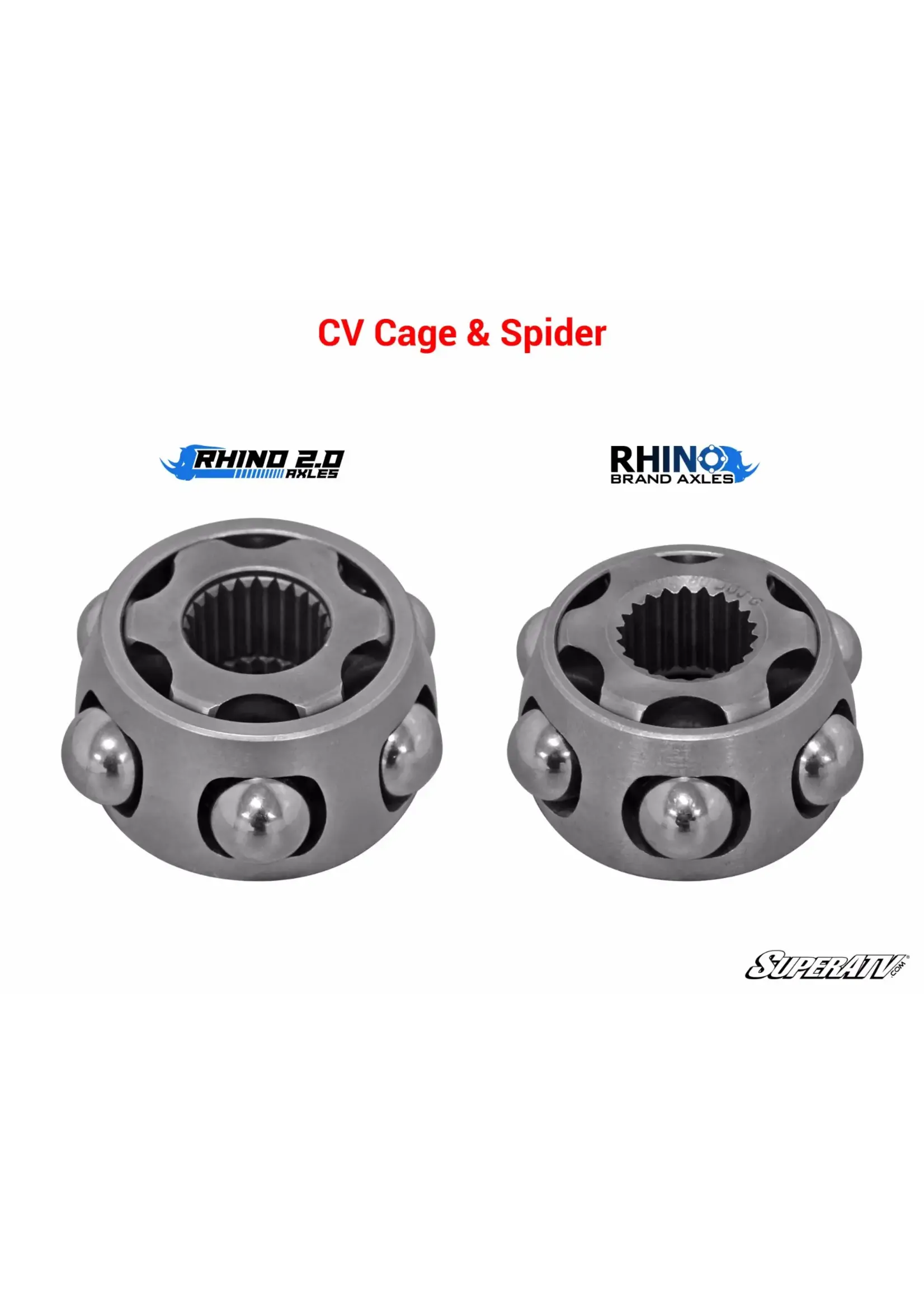 Super ATV Rhino 2.0 Heavy Duty Axle for Polaris RZR Pro XP-