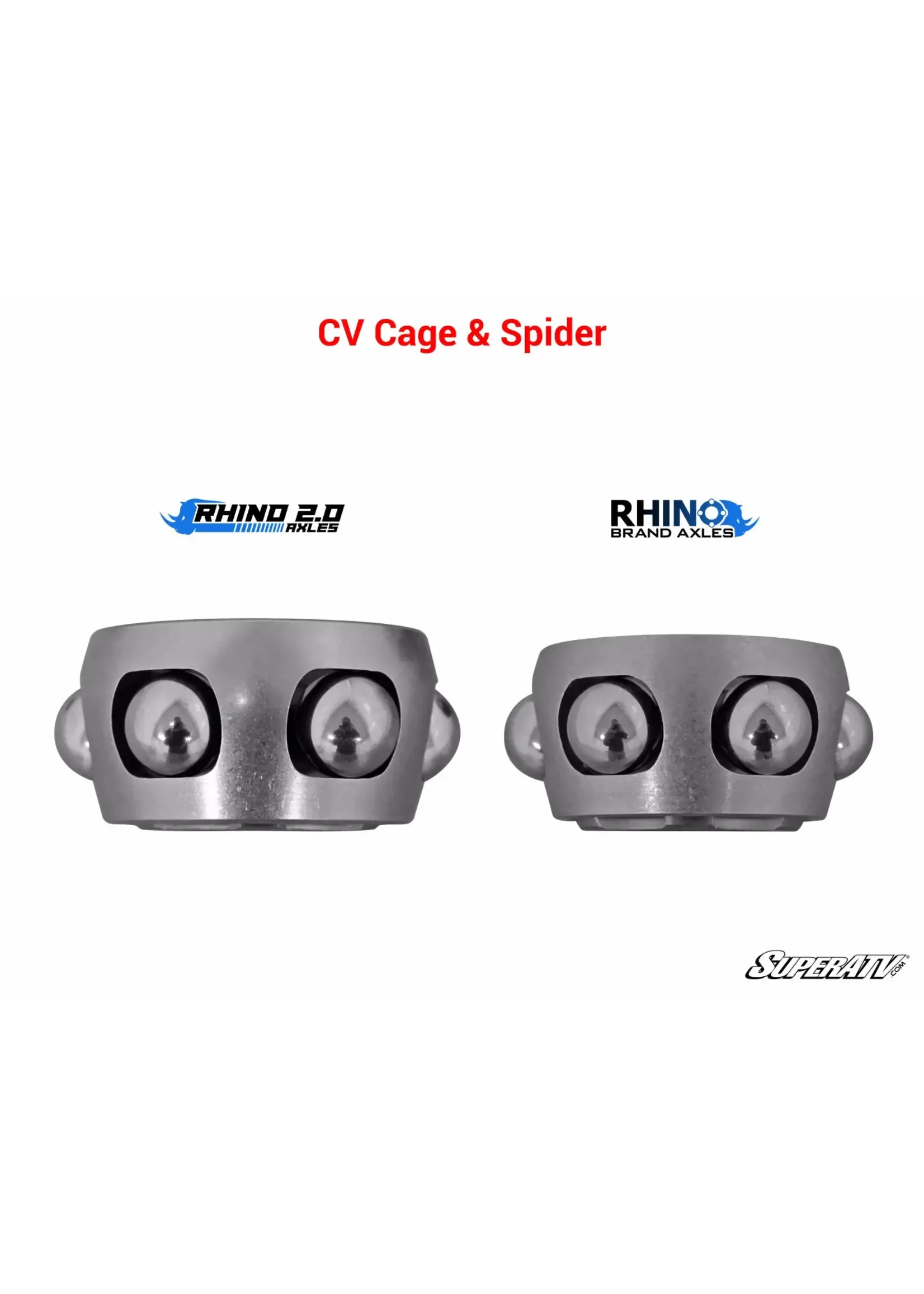 Super ATV Rhino 2.0 Heavy Duty Axle for Polaris RZR Pro XP-