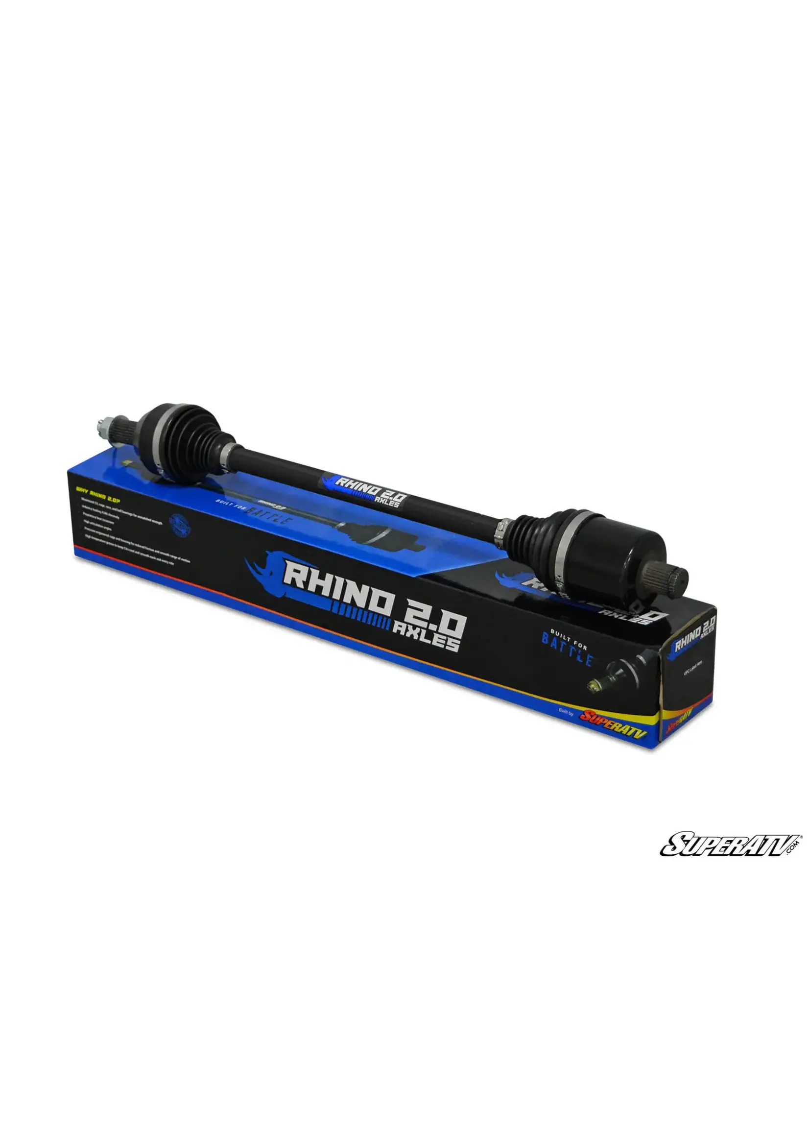 SUPERATV Product Polaris RZR XP Turbo S Heavy-Duty Axle—Rhino 2.0