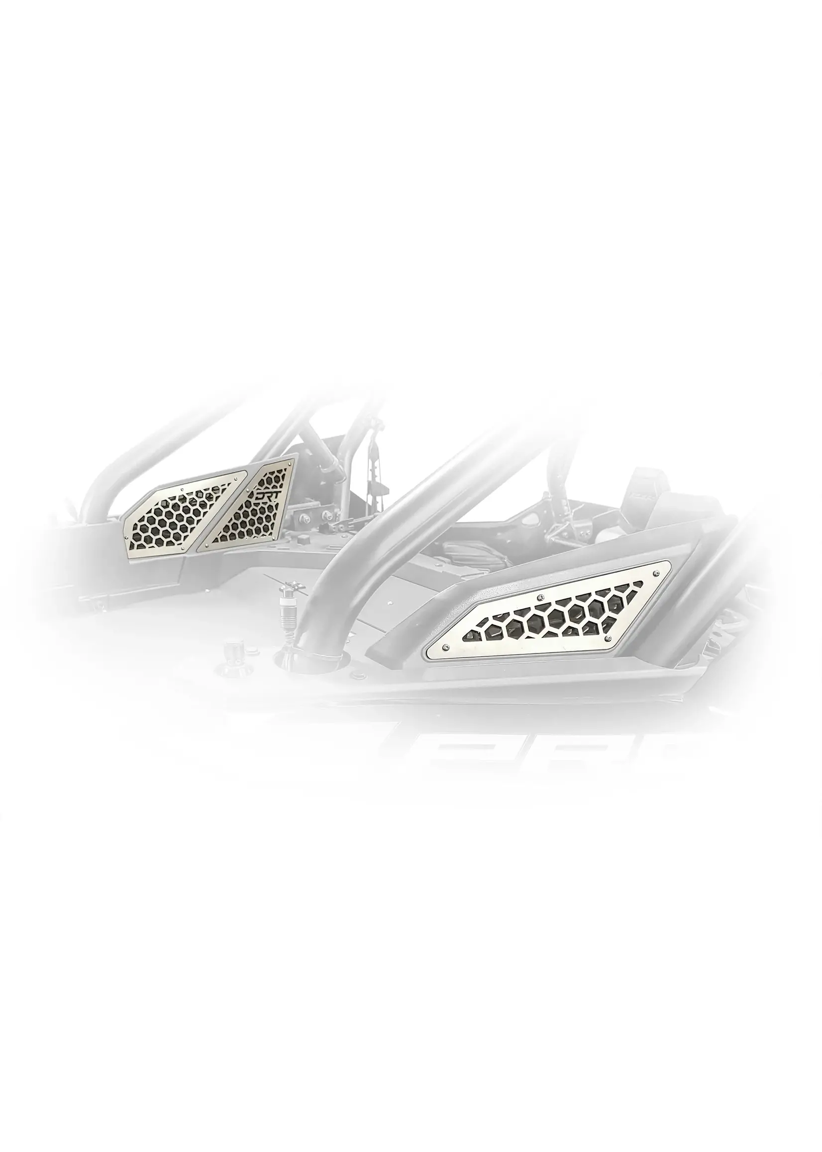 DRT Motorsports DRT Motorsports RZR Pro XP / Pro R / Turbo R 2020+ Air Intake Grille Raw Aluminum
