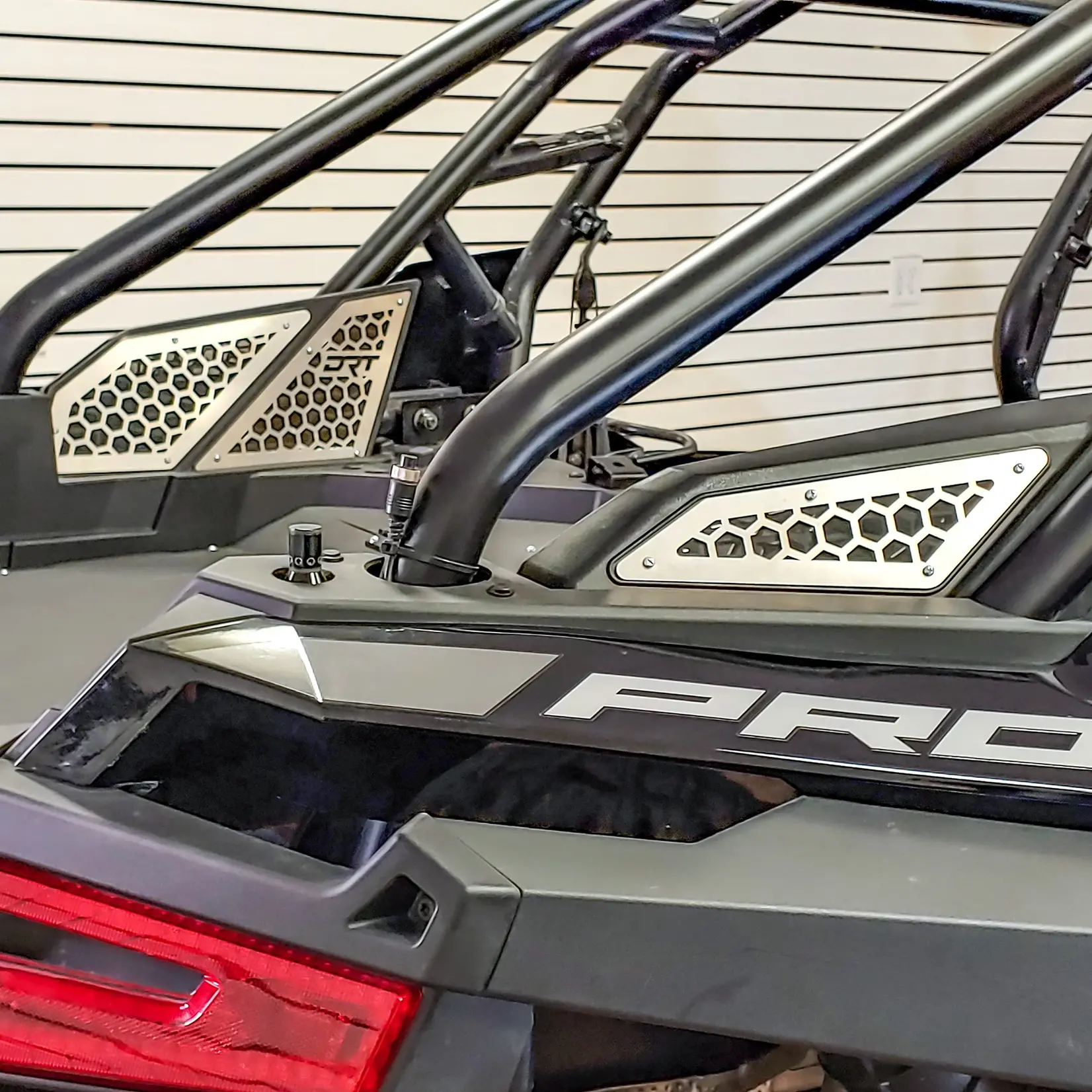 DRT Motorsports DRT Motorsports RZR Pro XP / Pro R / Turbo R 2020+ Air Intake Grille Raw Aluminum