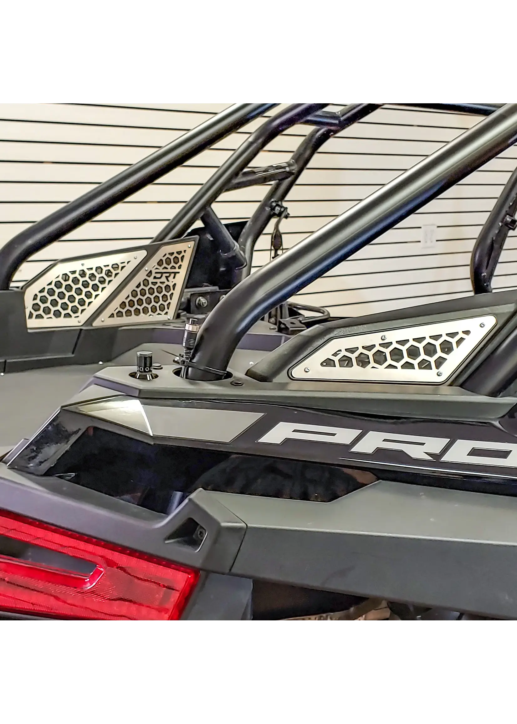 DRT Motorsports DRT Motorsports RZR Pro XP / Pro R / Turbo R 2020+ Air Intake Grille Raw Aluminum