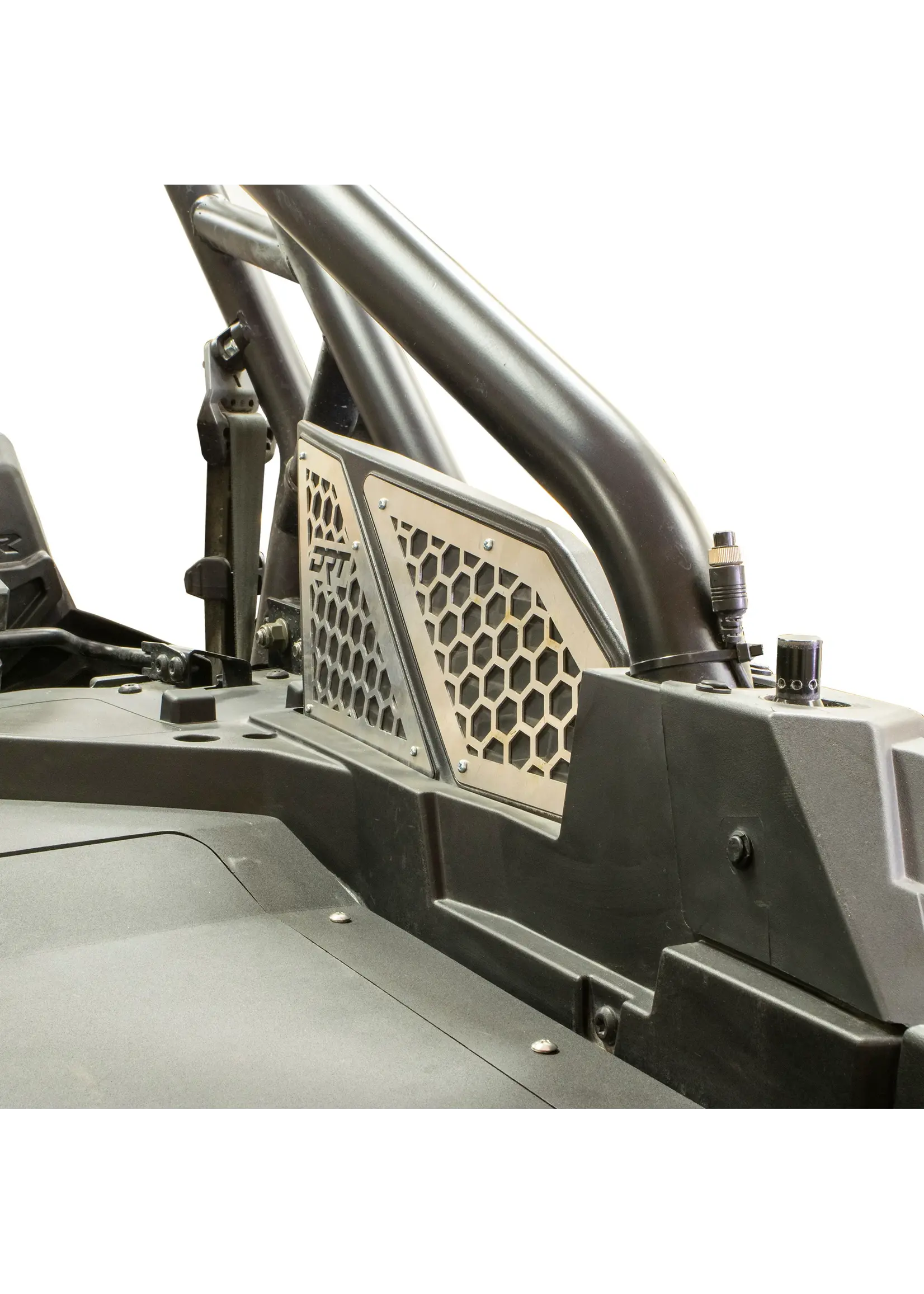 DRT Motorsports DRT Motorsports RZR Pro XP / Pro R / Turbo R 2020+ Air Intake Grille Raw Aluminum
