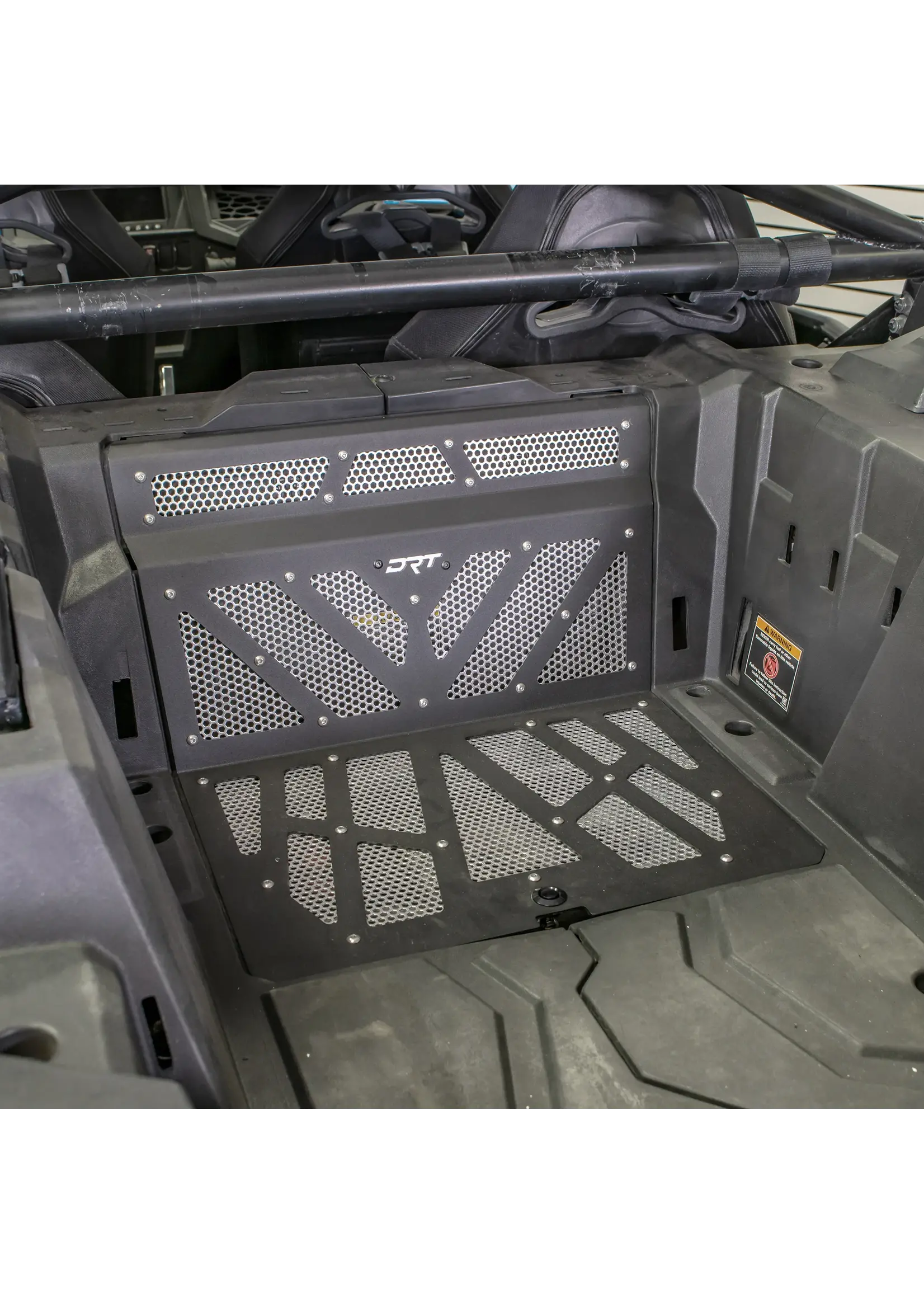 DRT Motorsports DRT Motorsports Vented Engine Access Cover for RZR XP 1000  Black