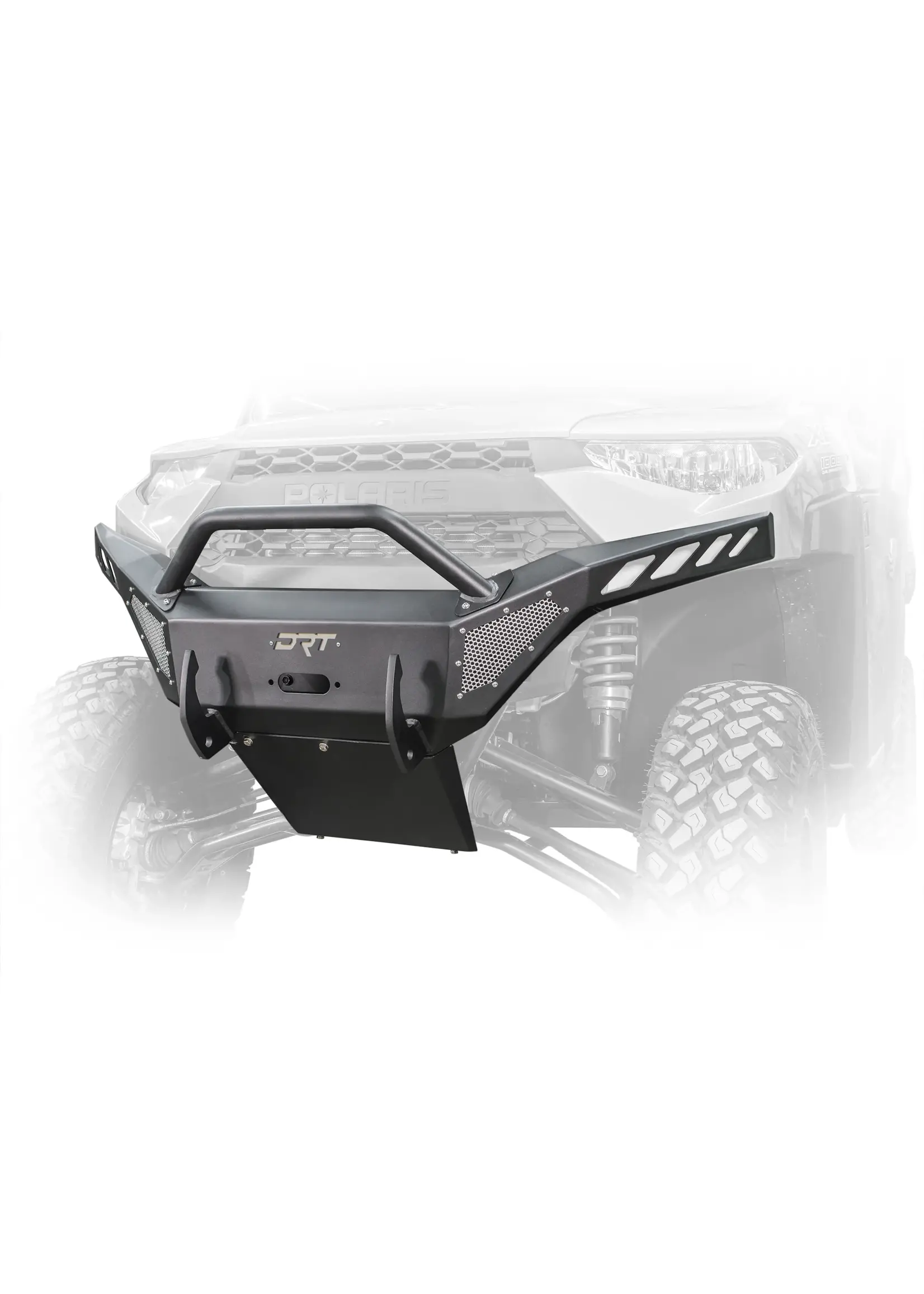 DRT Motorsports DRT Motorsports Front Winch Bumper & Skid Plate for Ranger XP Black