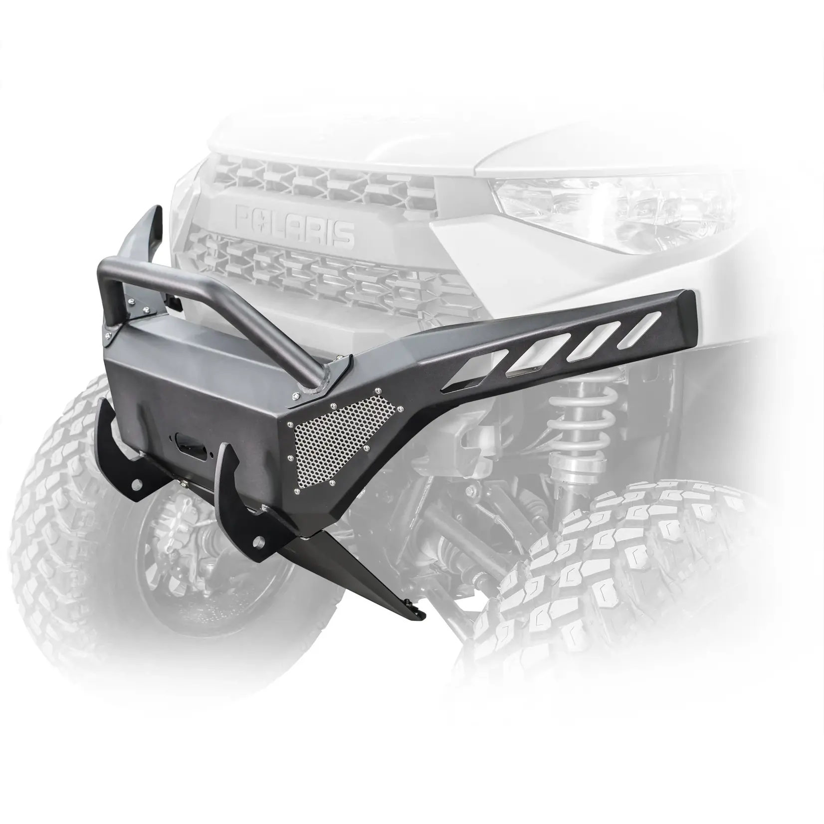 DRT Motorsports DRT Motorsports Front Winch Bumper & Skid Plate for Ranger XP Black