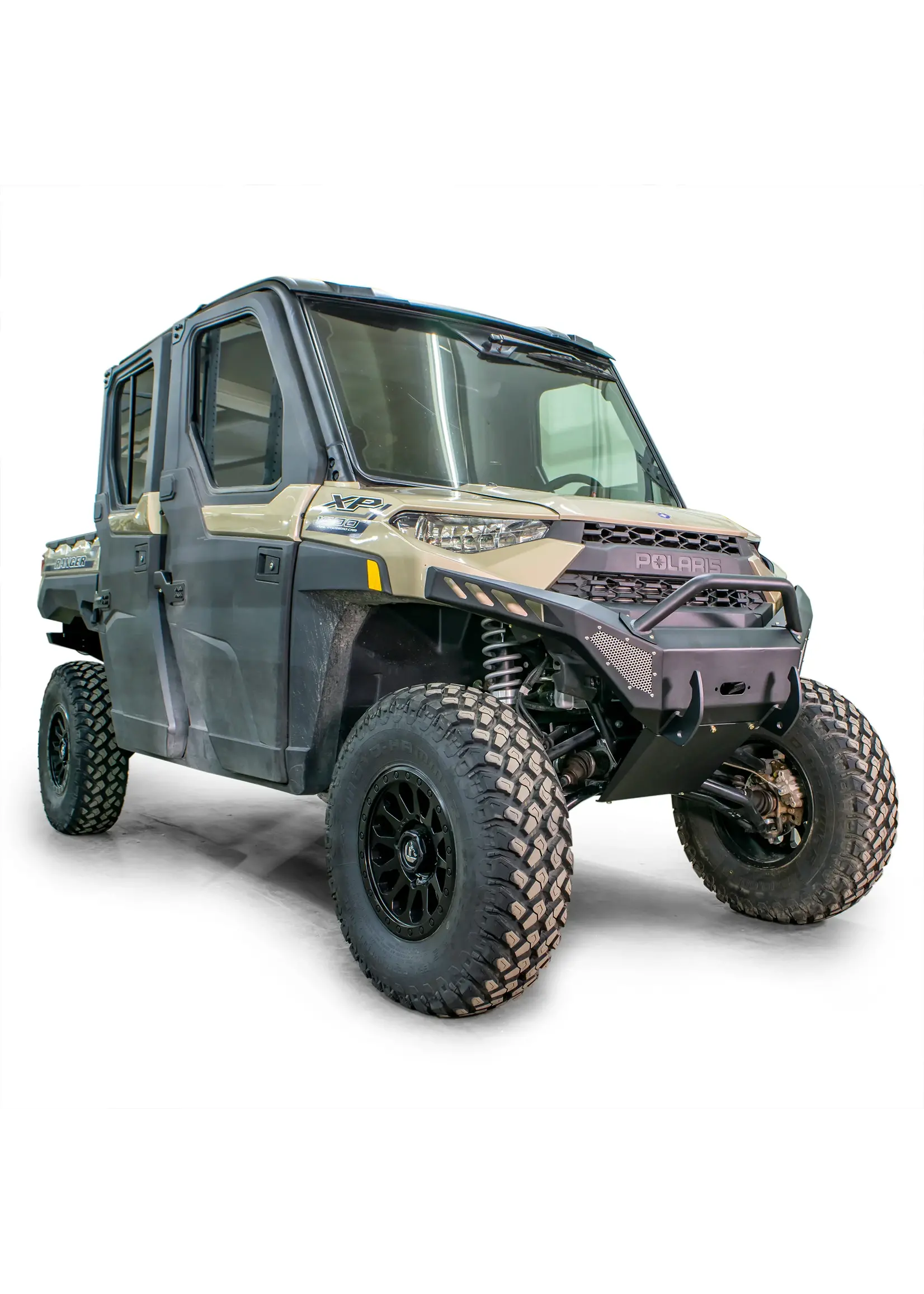 DRT Motorsports DRT Motorsports Front Winch Bumper & Skid Plate for Ranger XP Black