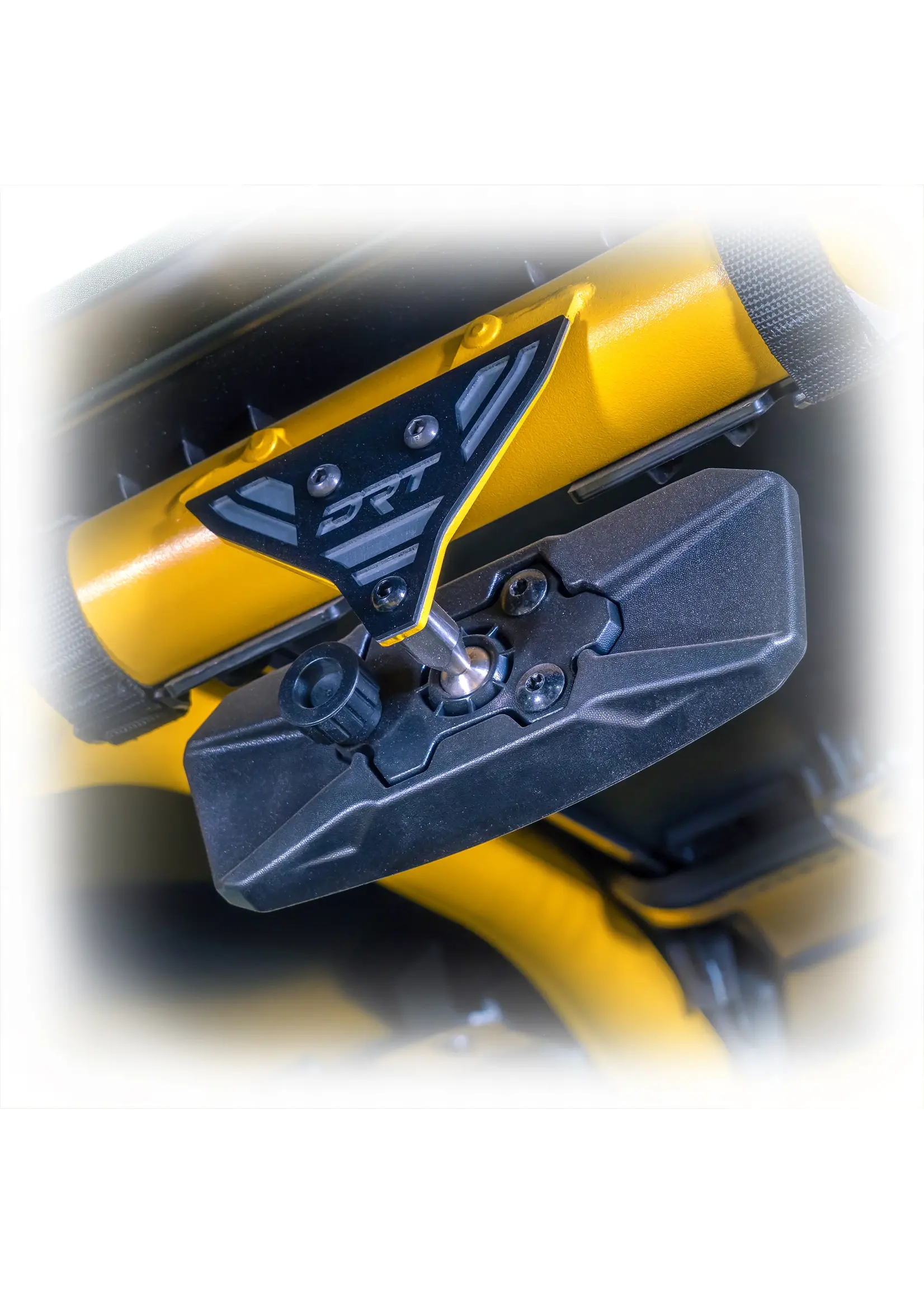 DRT Motorsports DRT Motorsports CanAm Maverick X3 / R Center Mirror Tab Cover Plate for OEM Cage