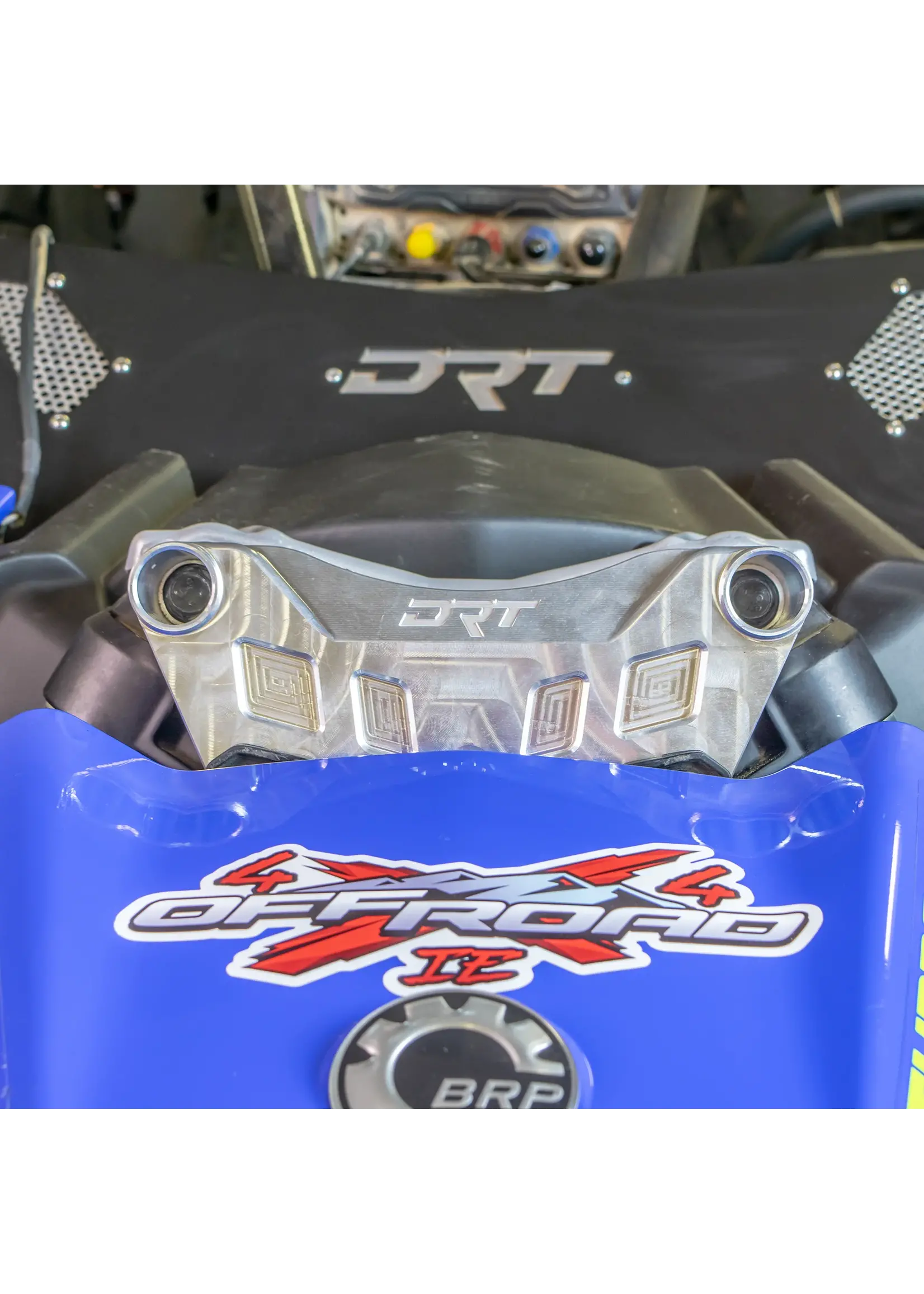 DRT Motorsports DRT Motorsports Billet Shock Tower Brace for Maverick X3 Raw Aluminum