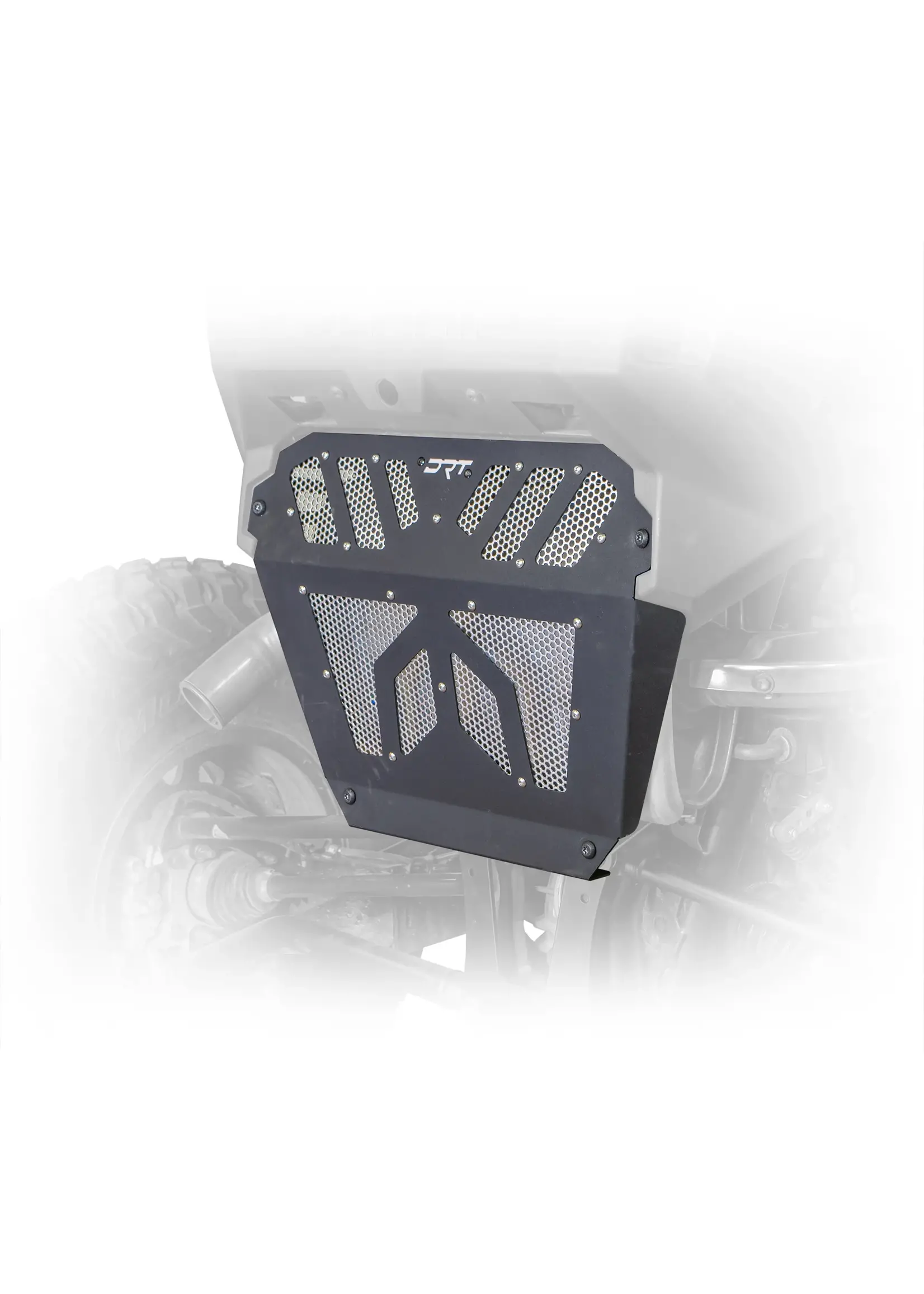 DRT Motorsports DRT Motorsports Aluminum Exhaust Cover for Polaris RZR Pro R