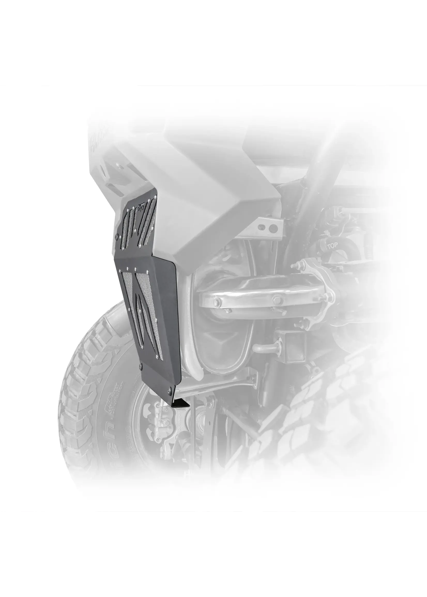 DRT Motorsports DRT Motorsports Aluminum Exhaust Cover for Polaris RZR Pro R