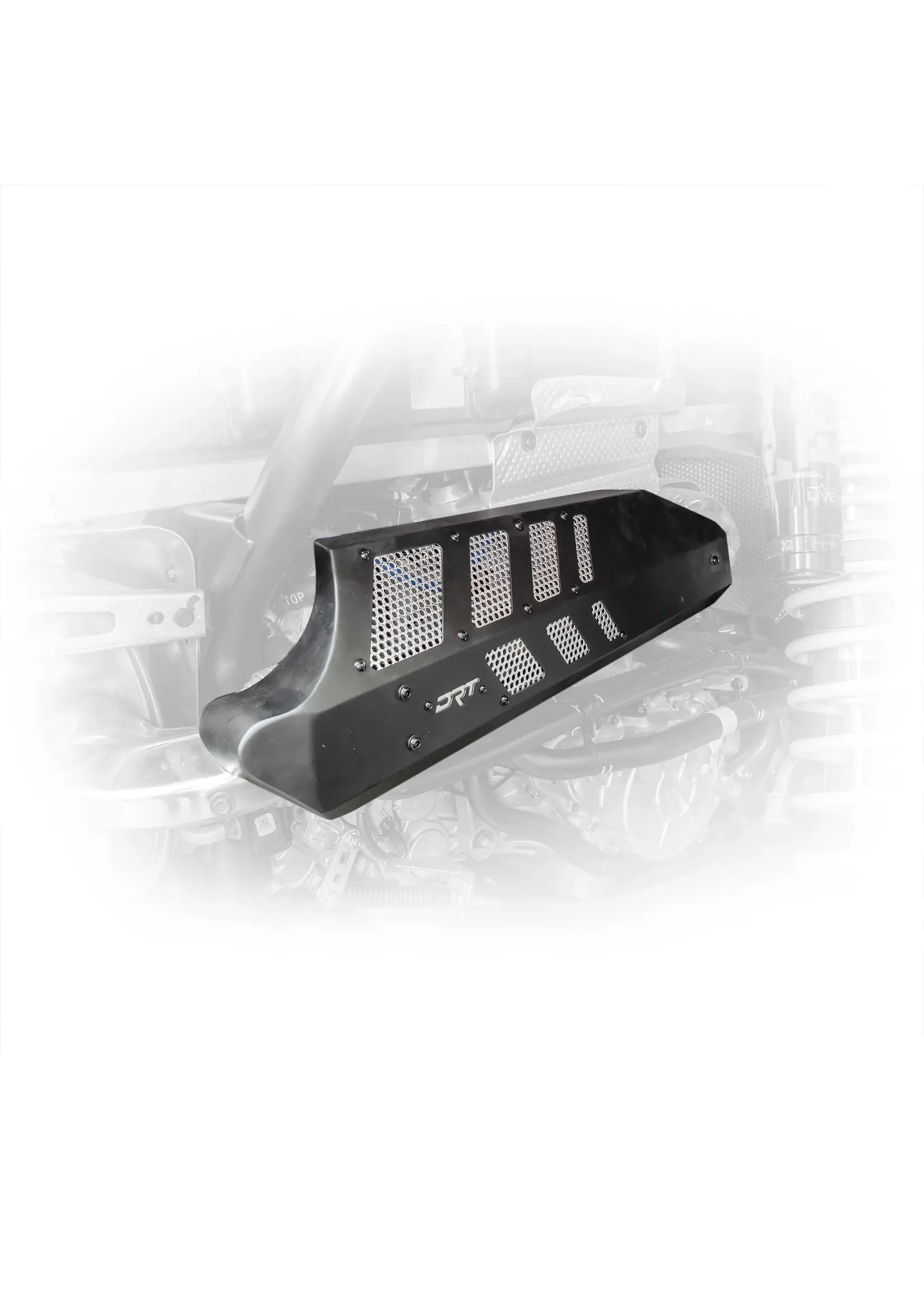DRT Motorsports DRT Motorsports Aluminum Headpipe Shield for Polaris Turbo R/Pro XP