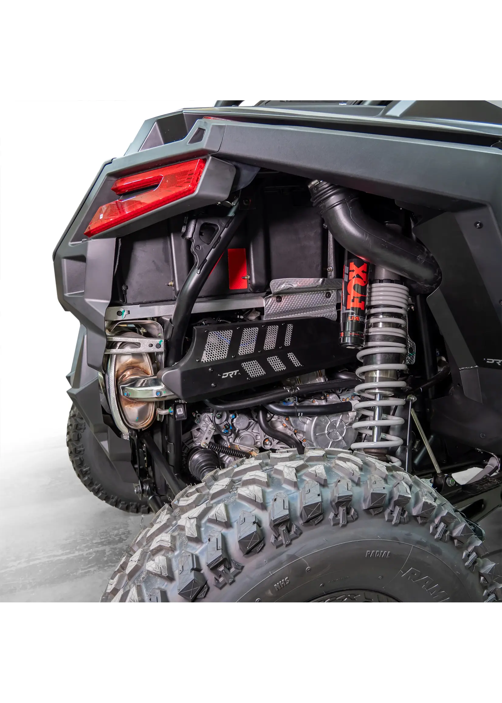 DRT Motorsports DRT Motorsports Aluminum Headpipe Shield for Polaris Turbo R/Pro XP