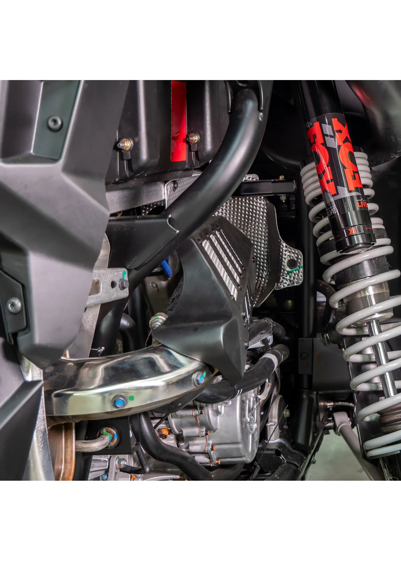 DRT Motorsports DRT Motorsports Aluminum Headpipe Shield for Polaris Turbo R/Pro XP
