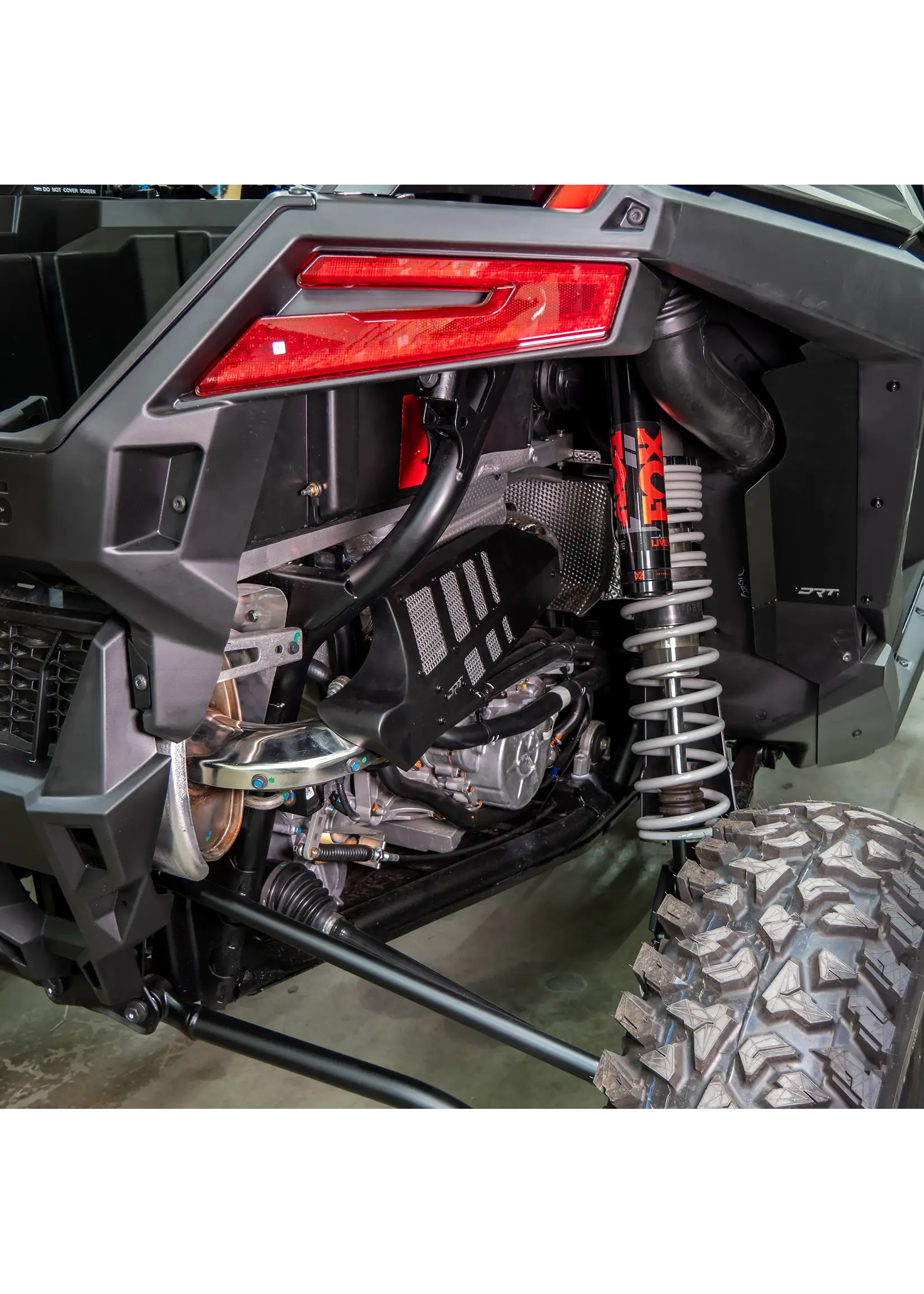 DRT Motorsports DRT Motorsports Aluminum Headpipe Shield for Polaris Turbo R/Pro XP