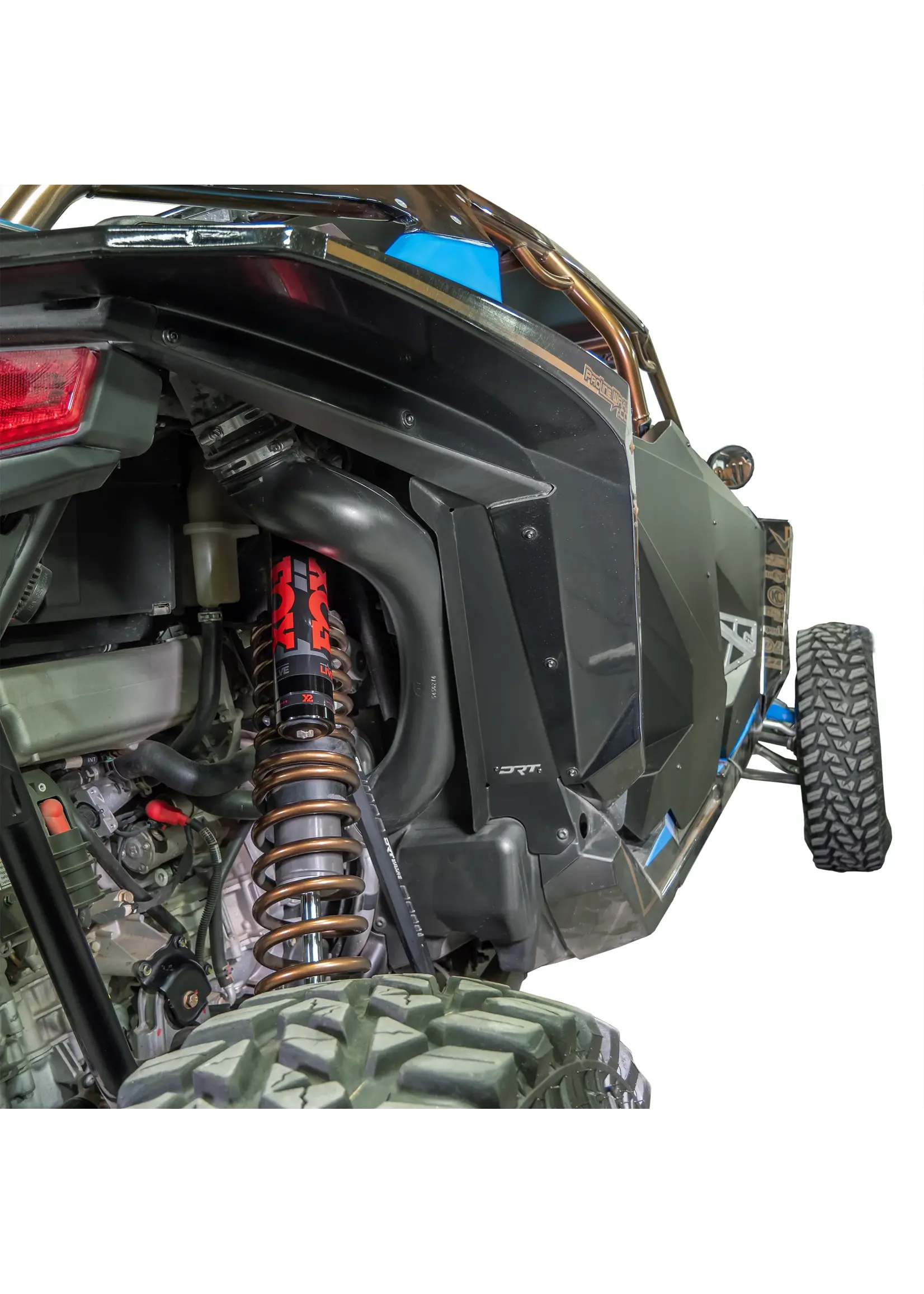 DRT Motorsports DRT Motorsports Aluminum Rear Inner Fender Guards for Polaris Pro R